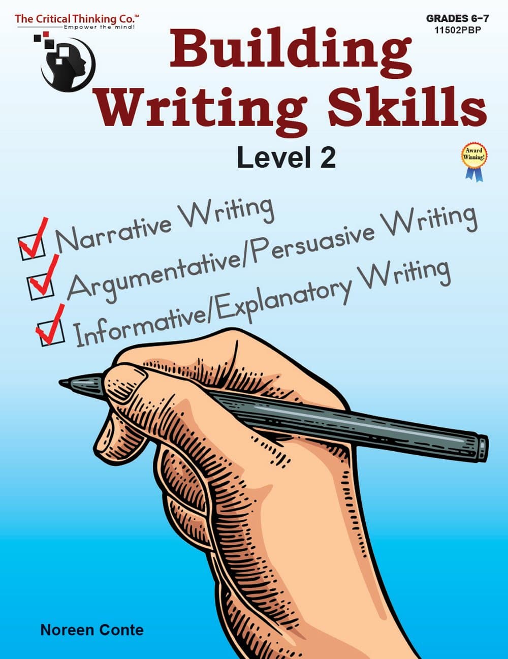 Building Writing Skills Level 2 Workbook - Using a 5-Step Writing Process to Teach Writing (Grades 6-7)
