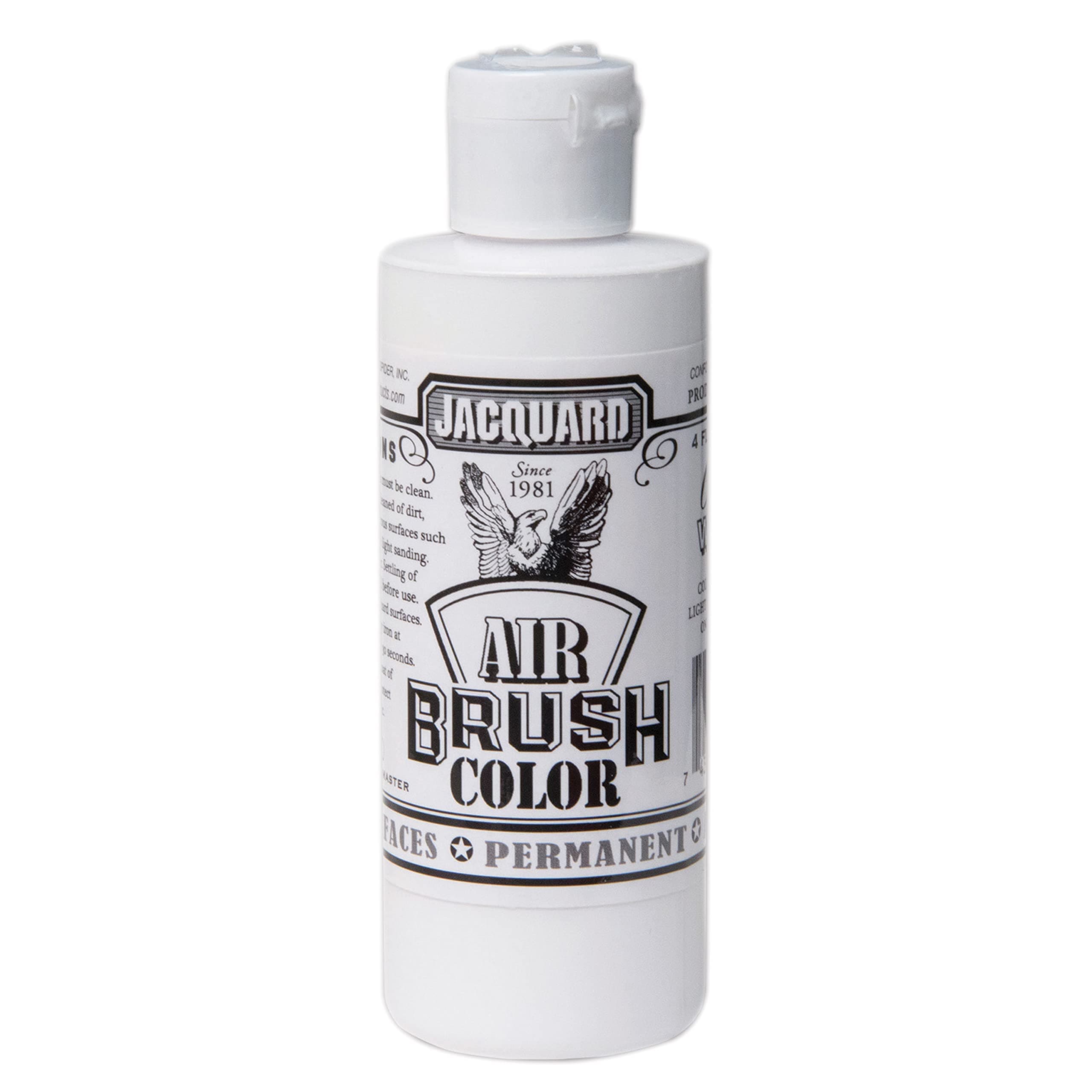Jacquard Airbrush Color 4Oz Opaque White