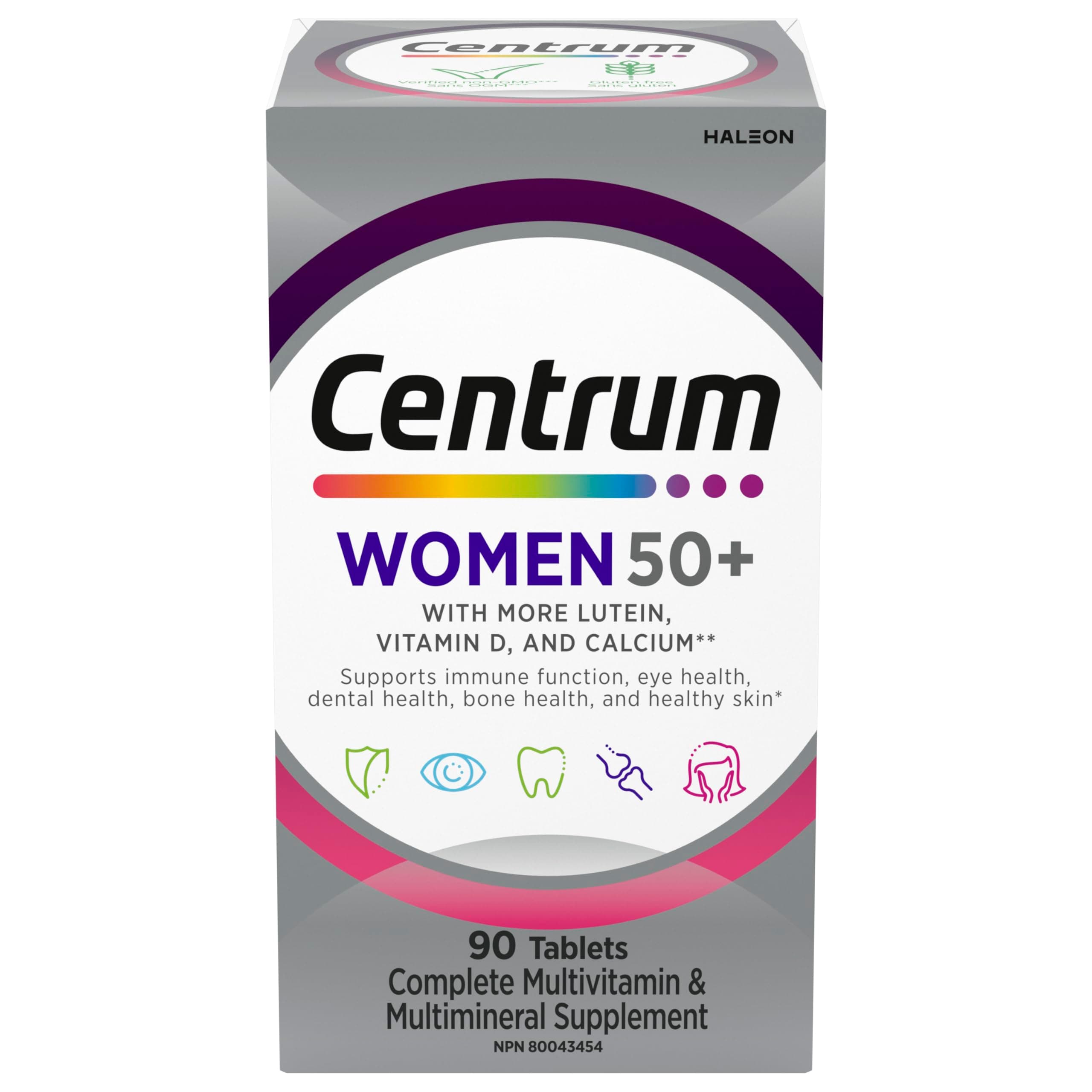 for Women 50+, 90 tabs