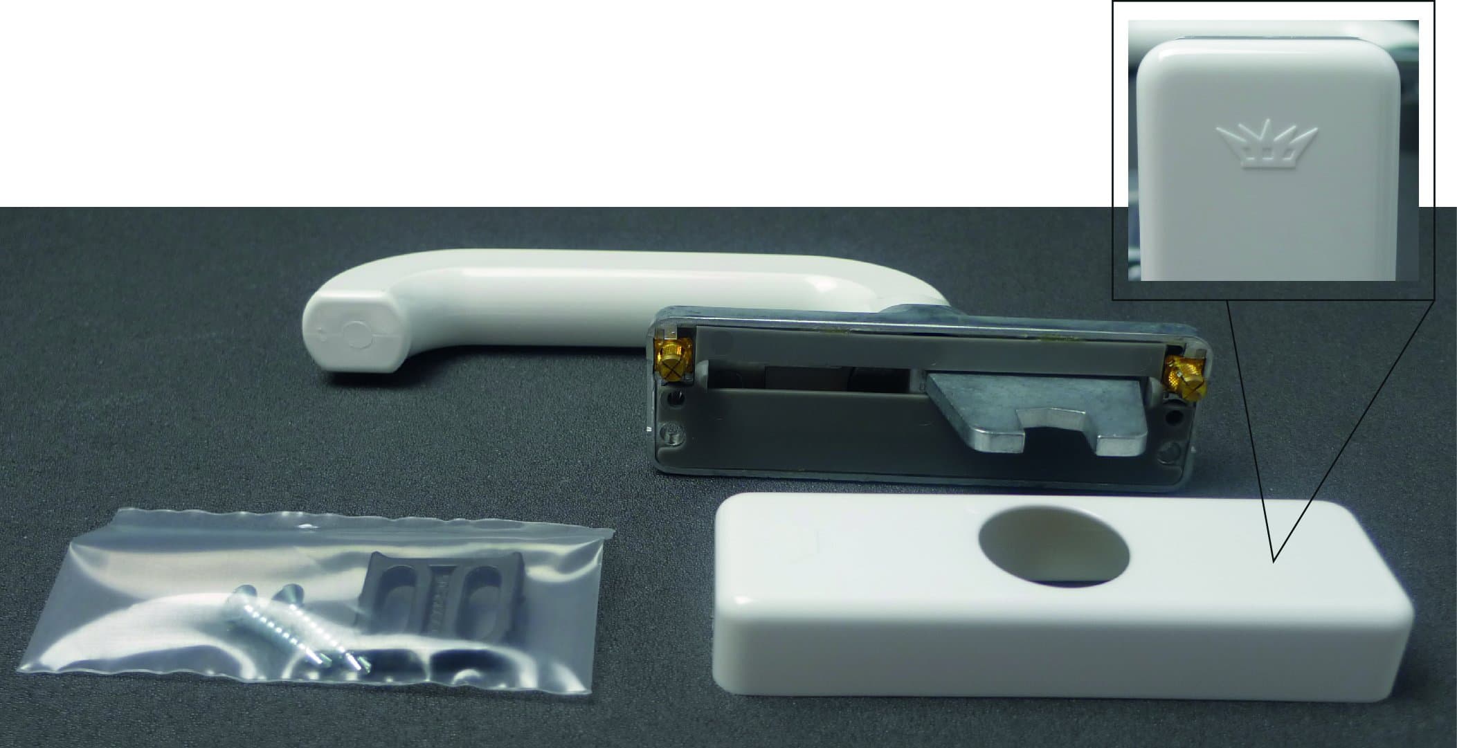 StahlSchüco Schnicks 21455600 Window Handle/Window Profile System