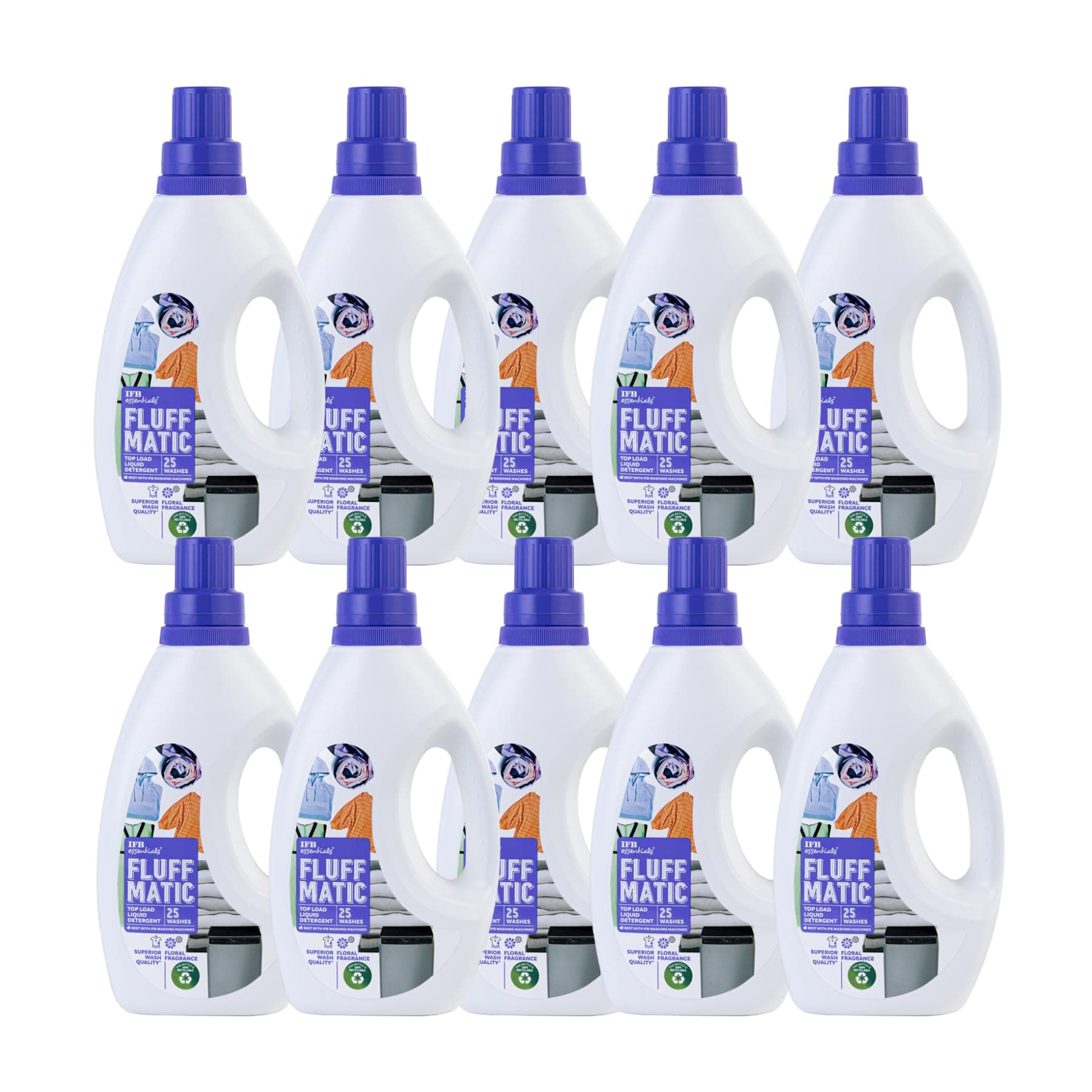 Ifb Top load liquid detergent (pack of 10)