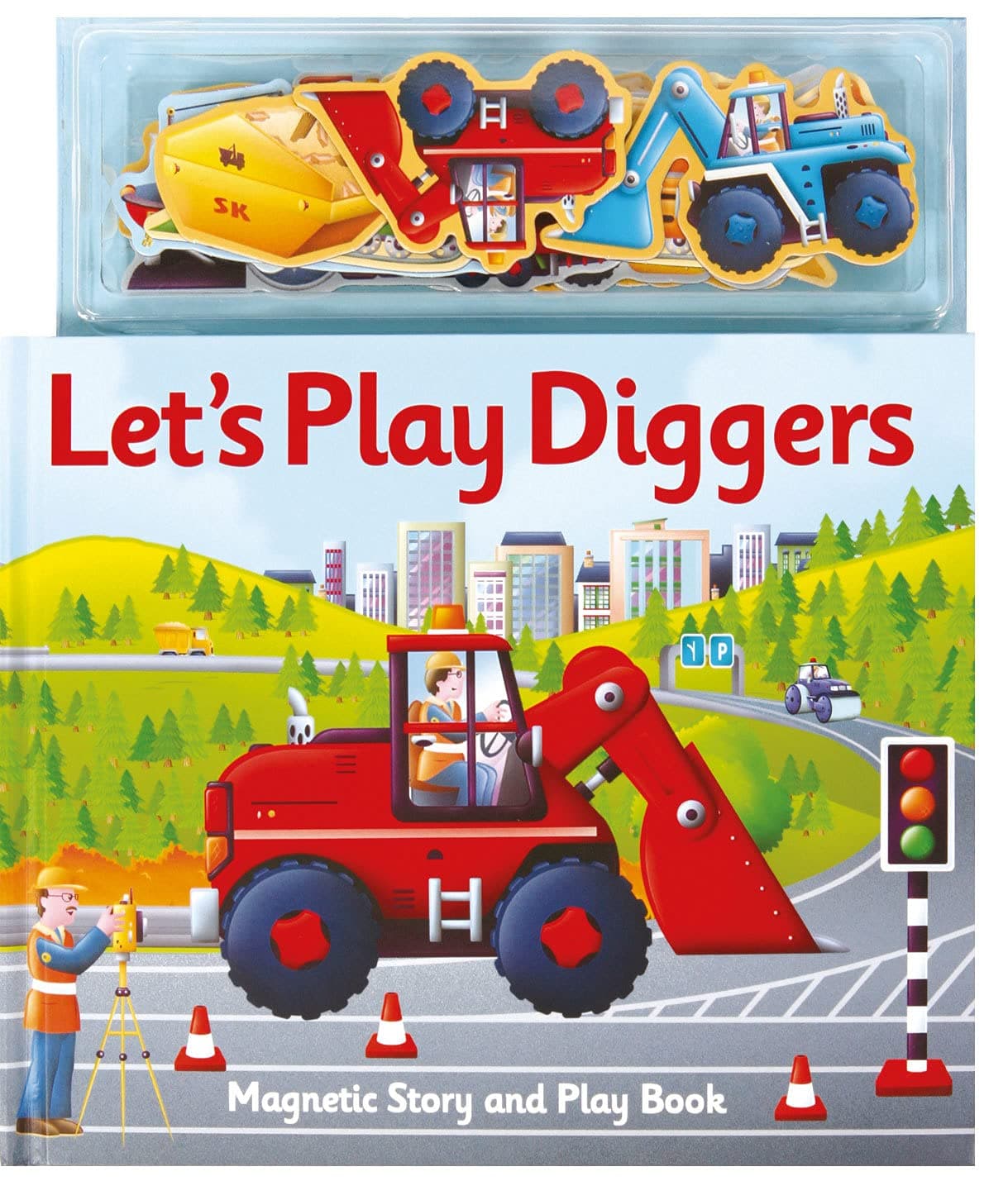 Magnetic Let's Play Diggers (Magnetic Play & Learn)