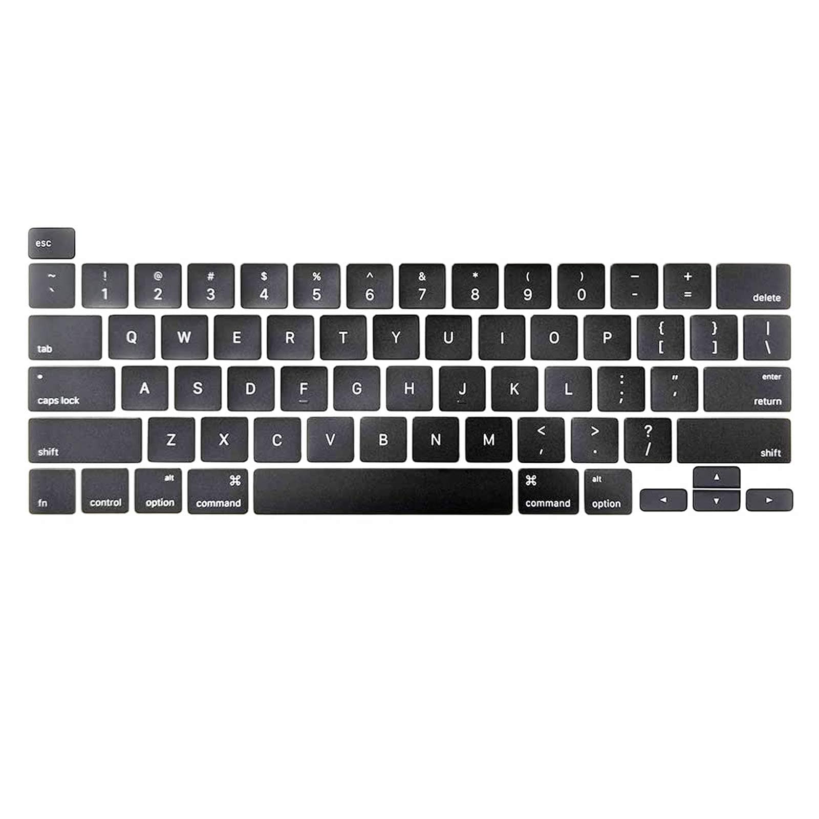 Willhom Keyboard Key Cap and Key Cap Full Set for MacBook Pro Retina 16" 2019 (A2141), 13" 2020 (A2289, A2251)