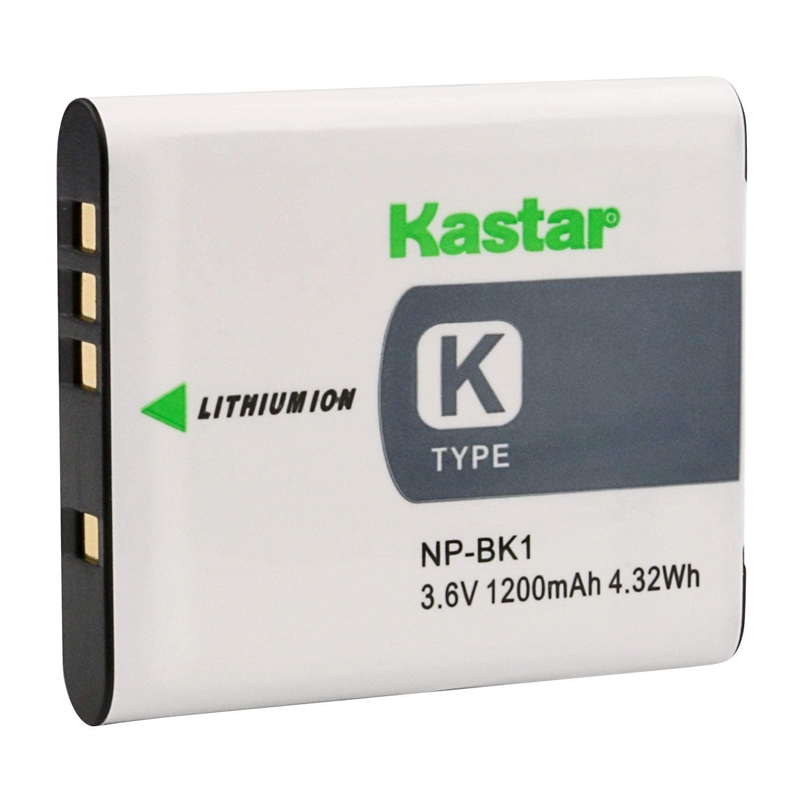 Kastar Battery (1-Pack) Replacement for Sony NP-BK1, BC-CSK, Bloggie MHS-CM5, MHS-PM5, Cyber-Shot DSC-S750, DSC-S780, DSC-S950, DSC-S980, DSC-W180, DSC-W190, DSC-W370, Webbie MHS-PM1 Cameras