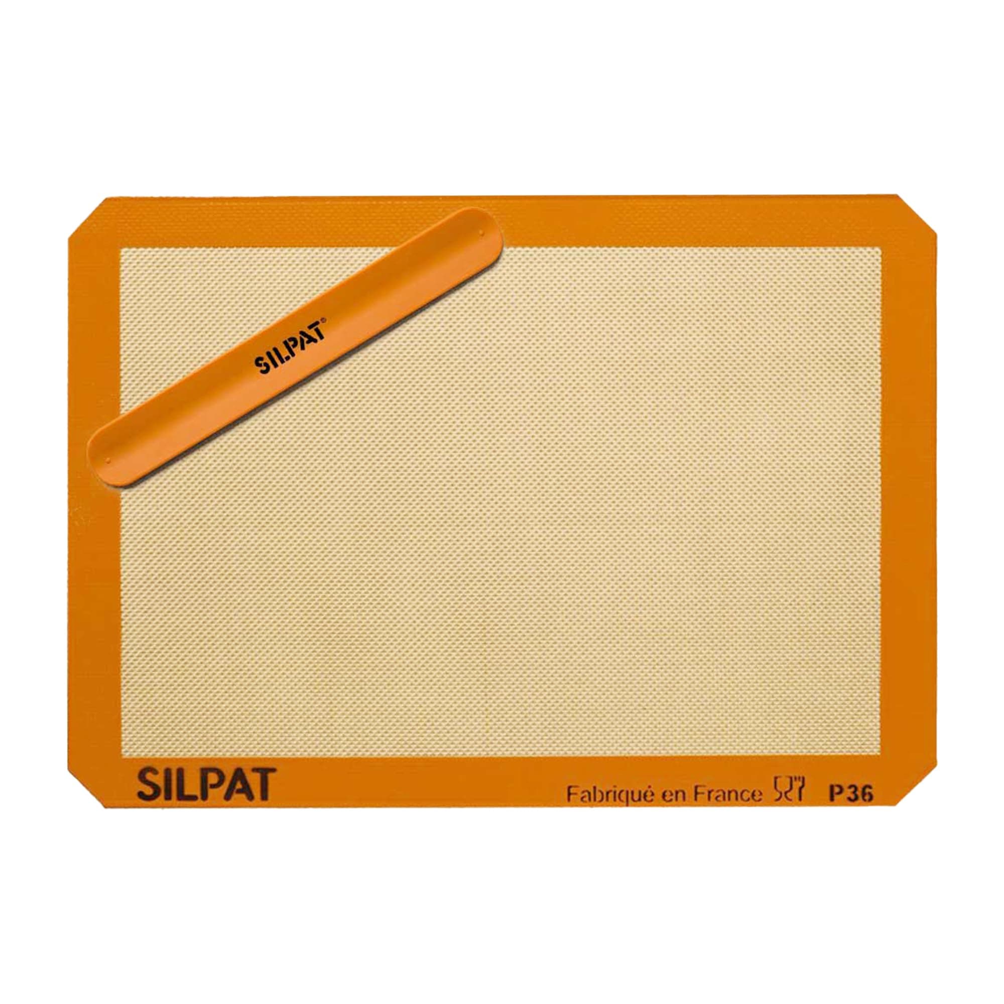 The Original Silicone Baking Mat with Storage Band, Half Sheet Size, 11-5/8" x 16-1/2" (AE420295-40)
