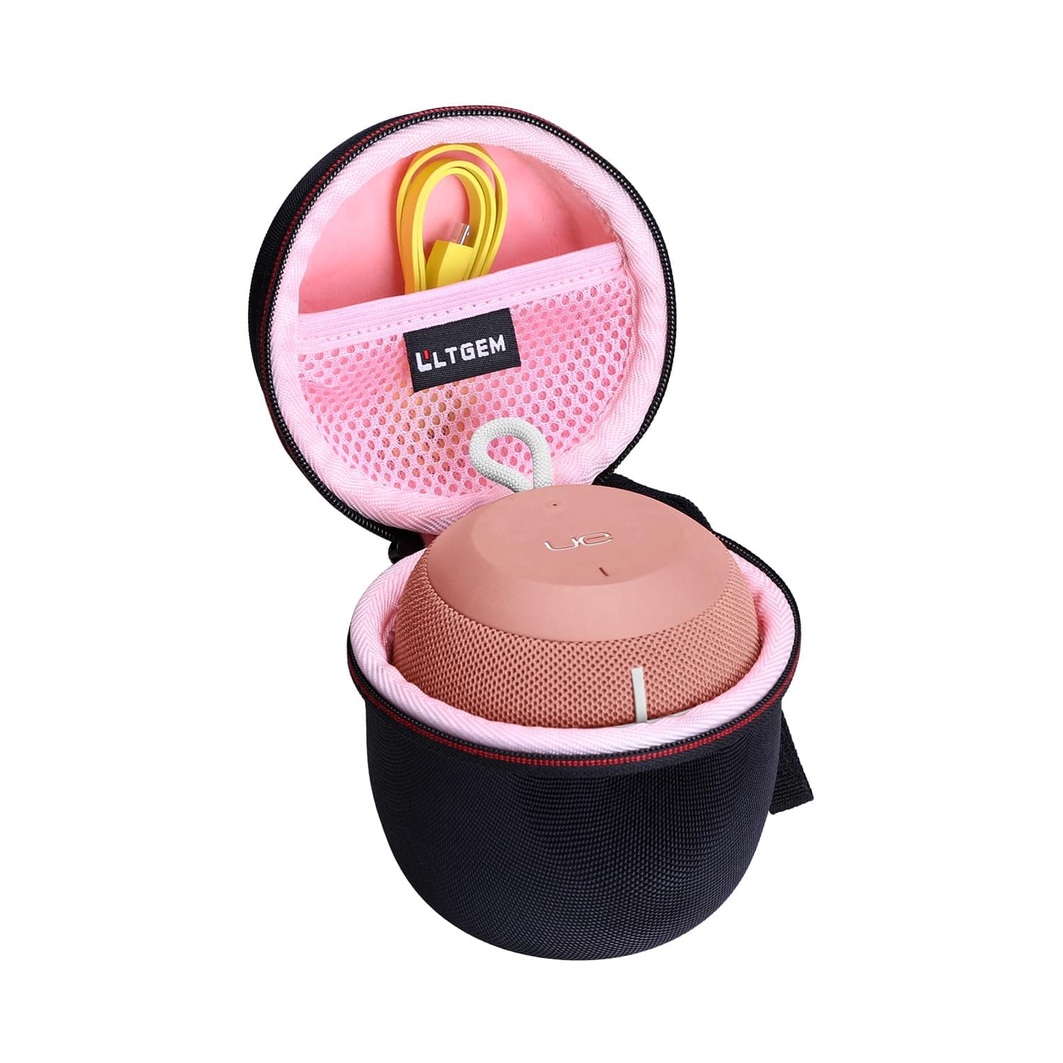 LTGEM Case Compatible with Ultimate Ears WONDERBOOM 4/3 / 2 Portable Waterproof Speaker, Pink