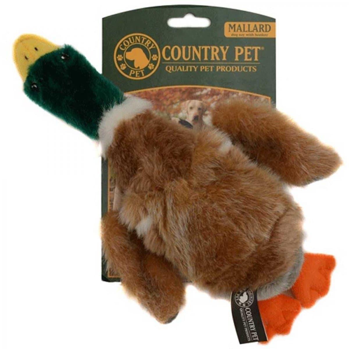 Dog Toy Mallard with Honker, Medium