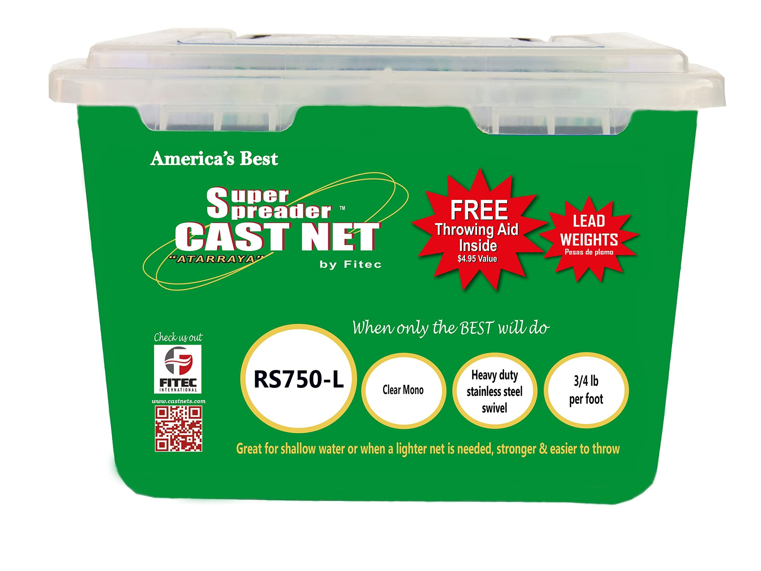RS750L Super Spreader Cast Net