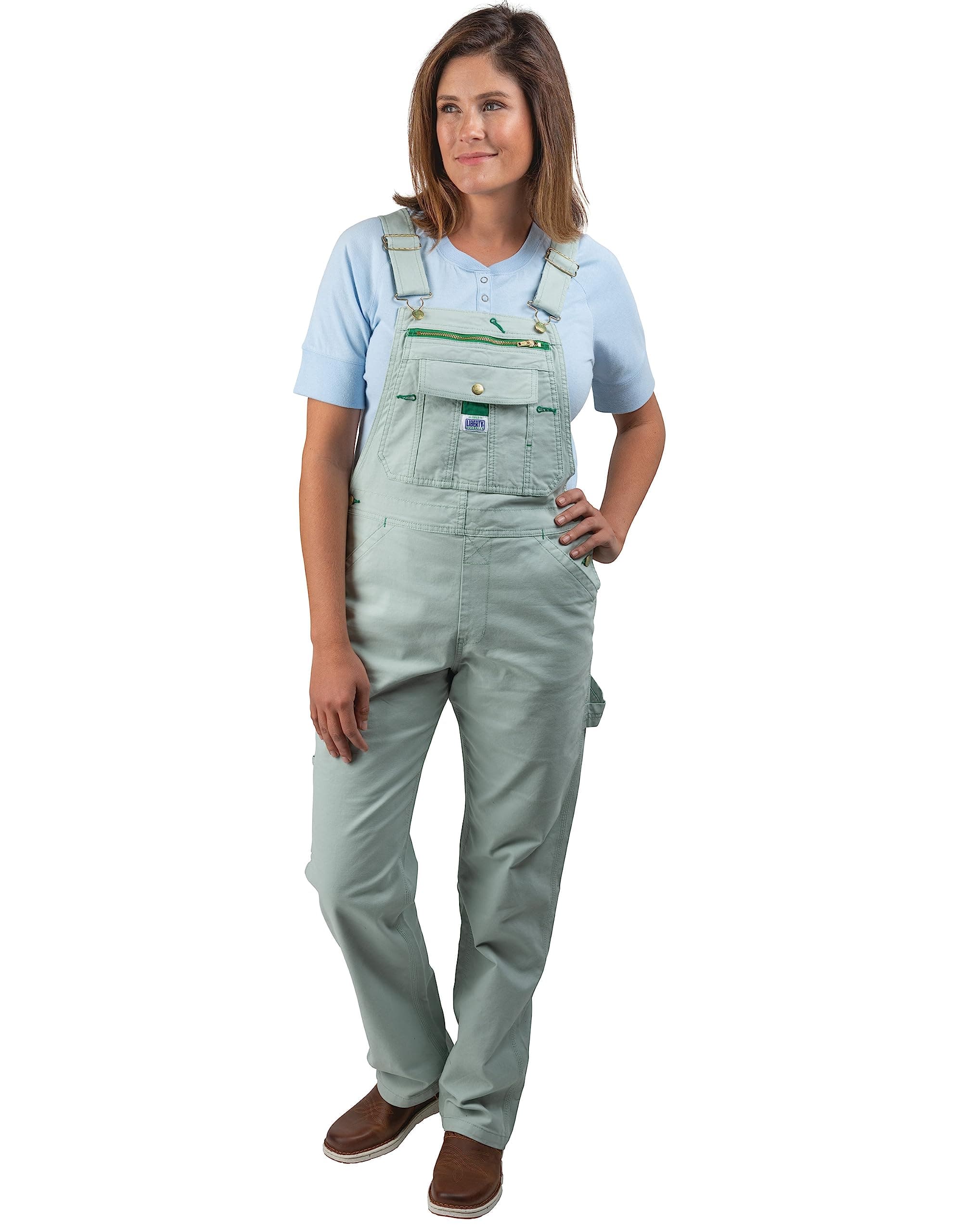 Women's Washed Duck Bib Overalls