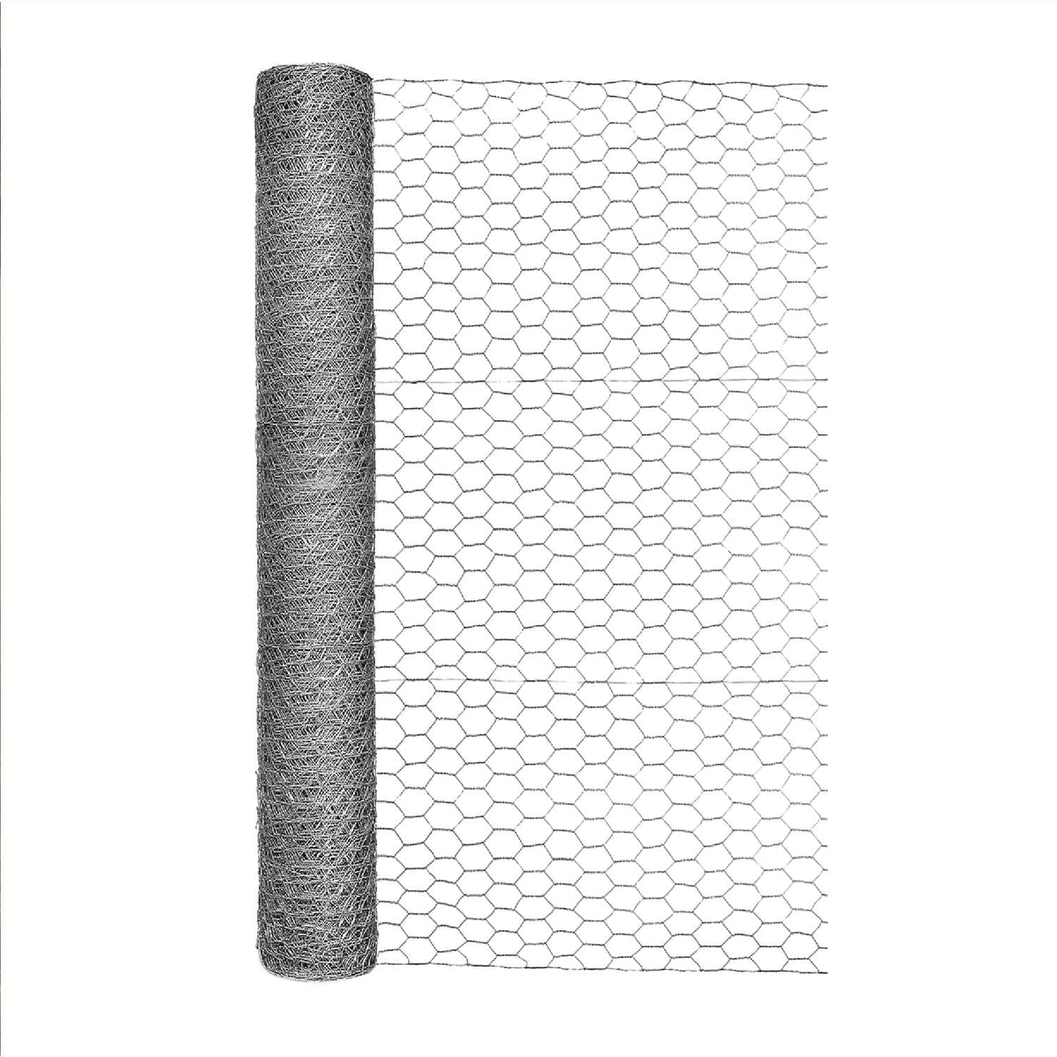 1 in Wire Mesh 3 ft. x 150 ft. Electro Galvanized