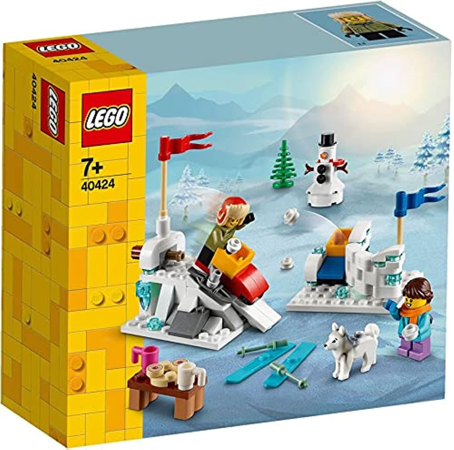 LEGO 40424 Winter Snowball Fight Set