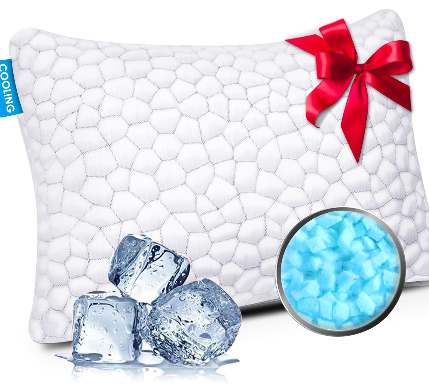 MEMORY FOAM BED PILLOWS FOR SLEEPING 1 PACK