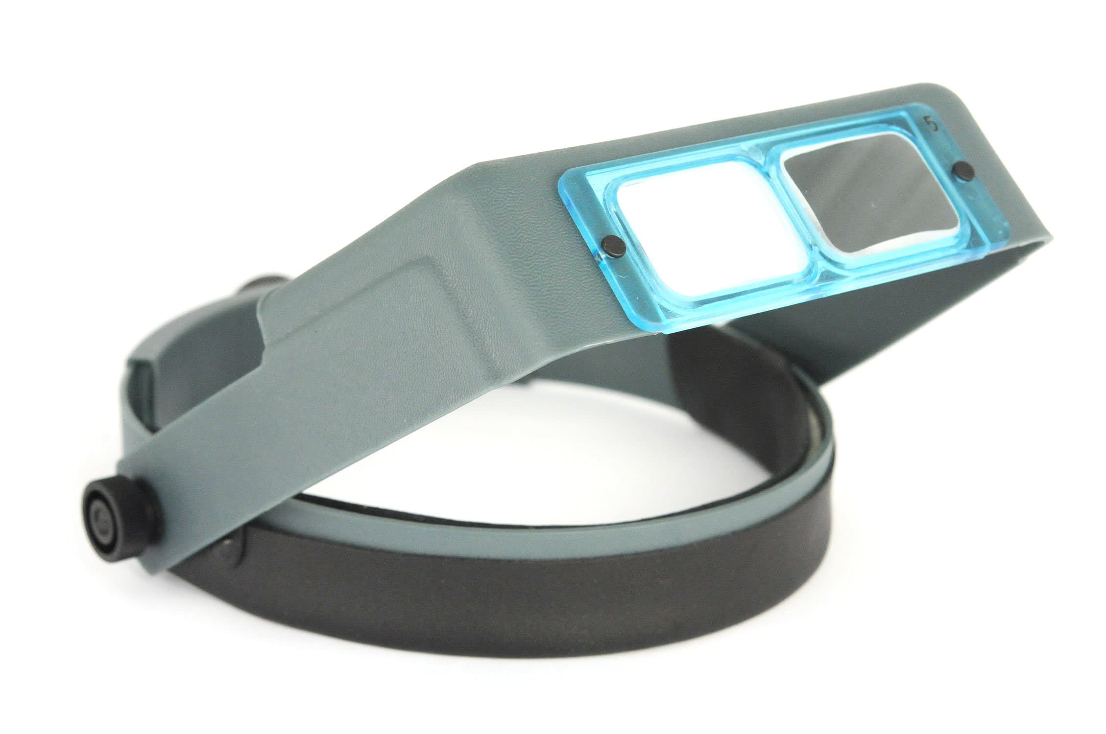 2X Head-Mounted Magnifier, Turquoise, Magnifier