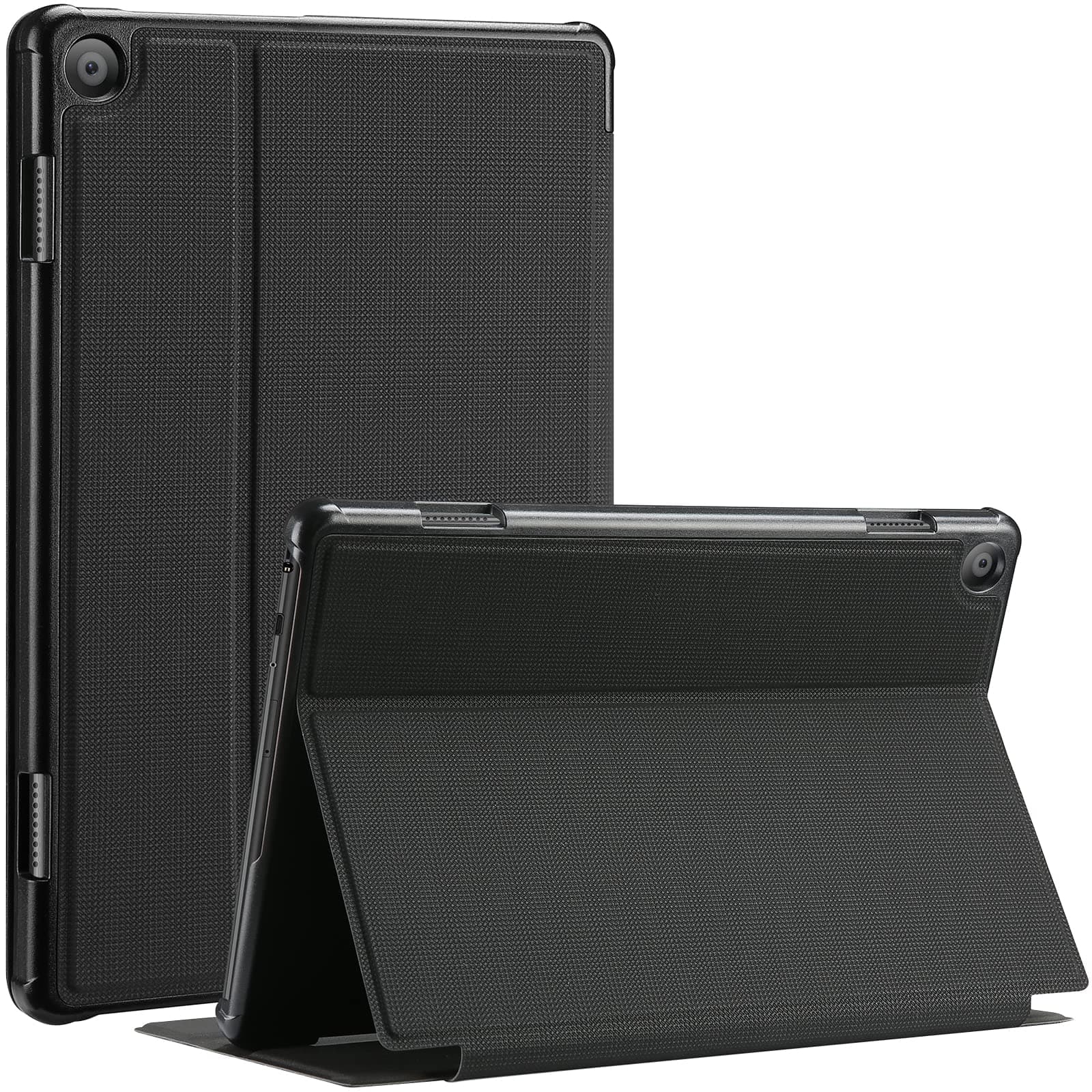 ProCase Case for Lenovo Tab M10 3rd Gen 10.1 Inch 2022, Shockproof Stand Smart Slim Folio Cover for Lenovo Tab M10 Gen 3 10.1” TB328FU / TB328XU -Black