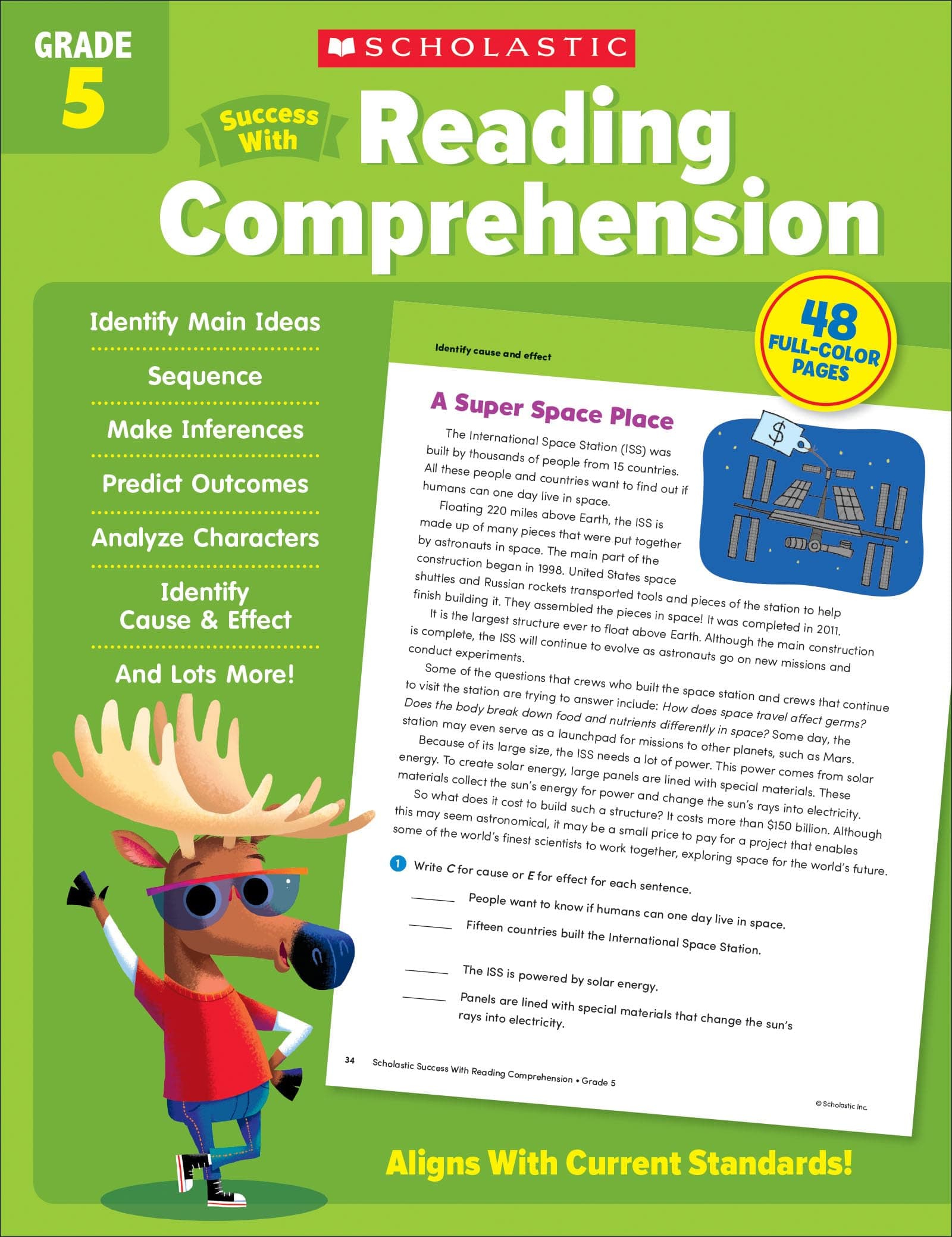 Scholastic Success With Reading Comprehension: Grade 5