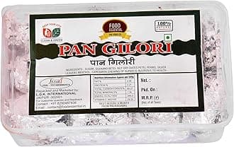 FOOD ESSENTIAL Pan Gilori [Mouth Freshener, Paan Mukhwas, After-Meal Mukhwas,Paan Khajoor] 200 Pcs.