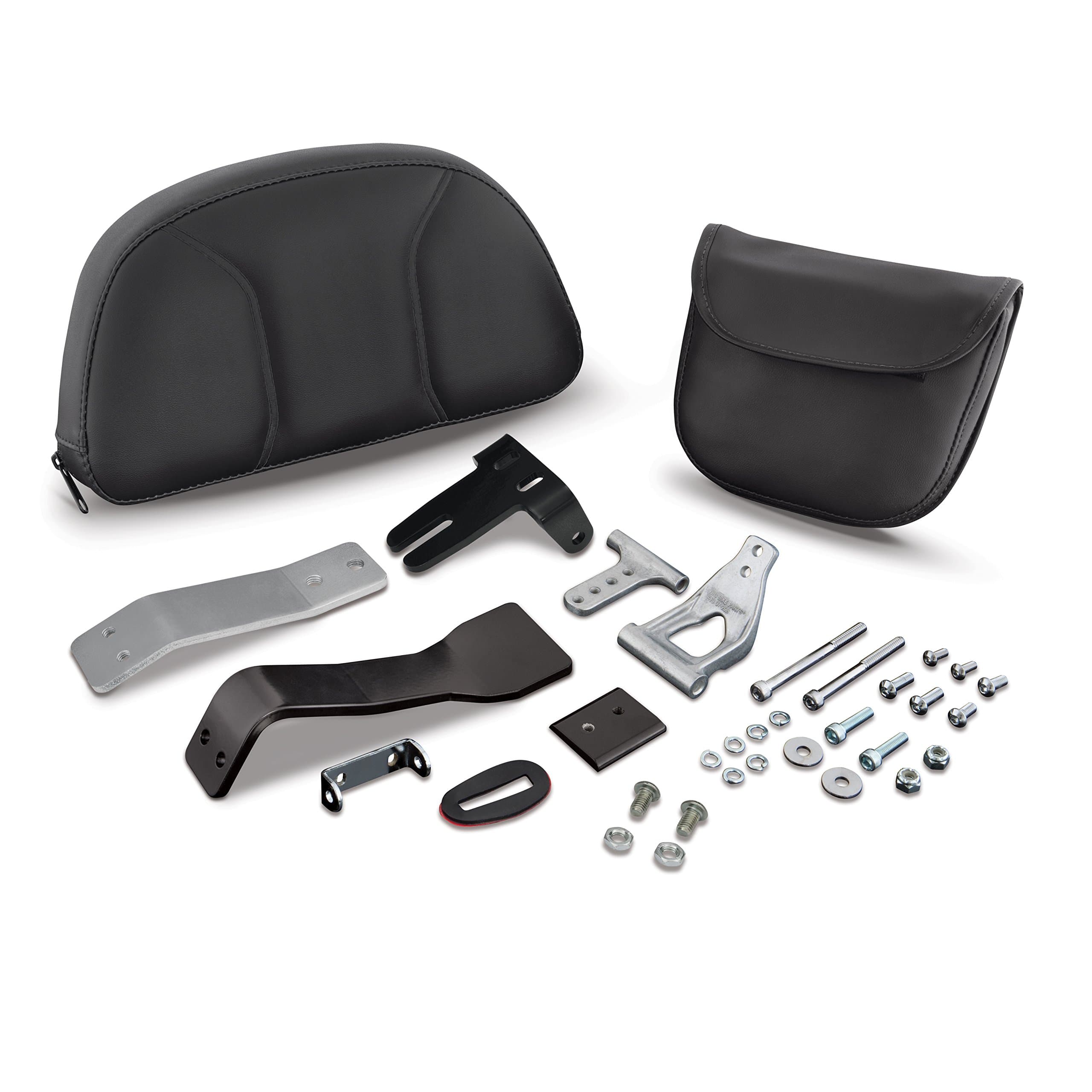 Show Chrome Accessories 41-168A Removable Smart Mount Backrest (Can Am Spyder RT), Black