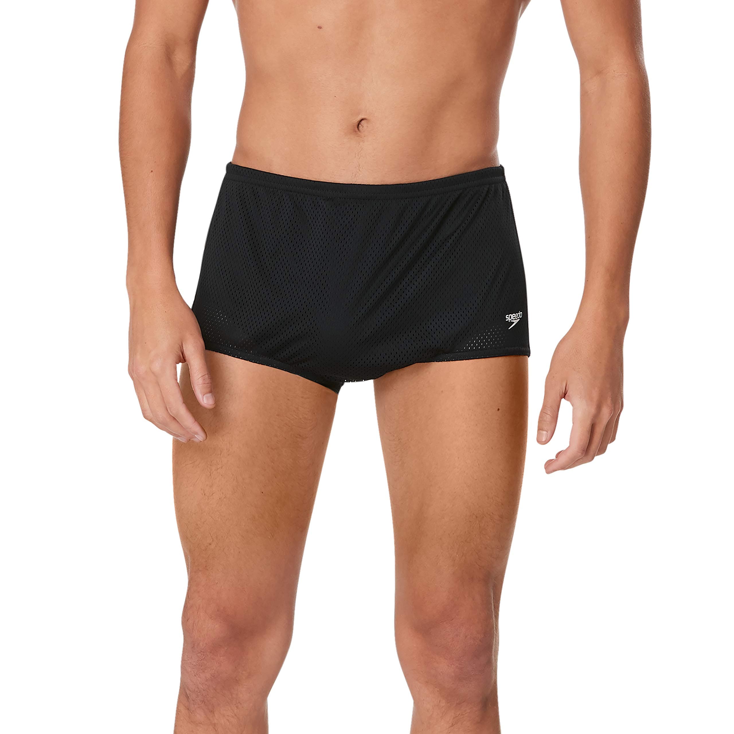 Men's Poly Mesh Square Leg Swimsuit