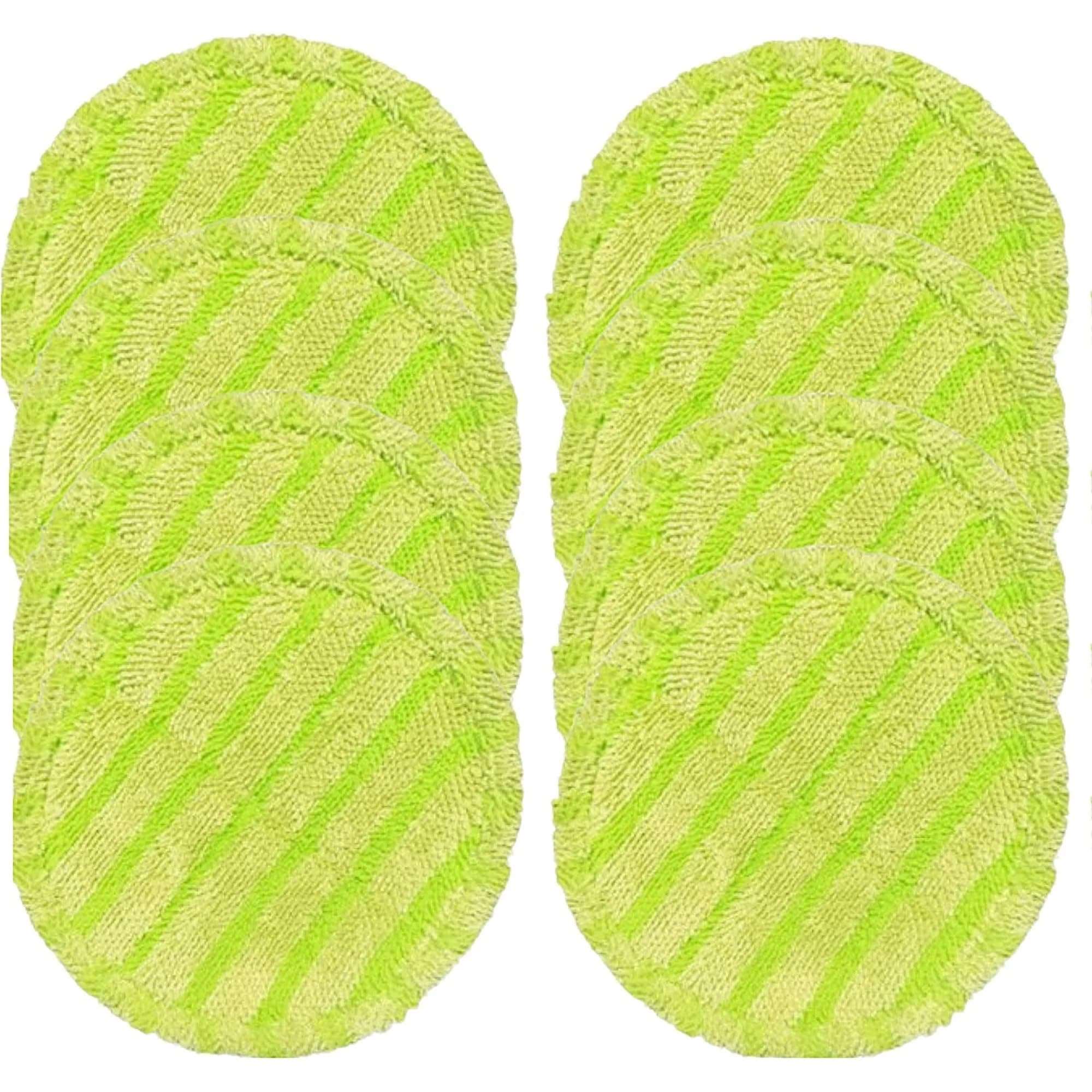 6.3 inch Replacement Floor Scrubber Pads Compatible with Floor Police Motorized Mop as seen on tv (6 Pack Floor Police Replacement Pads)