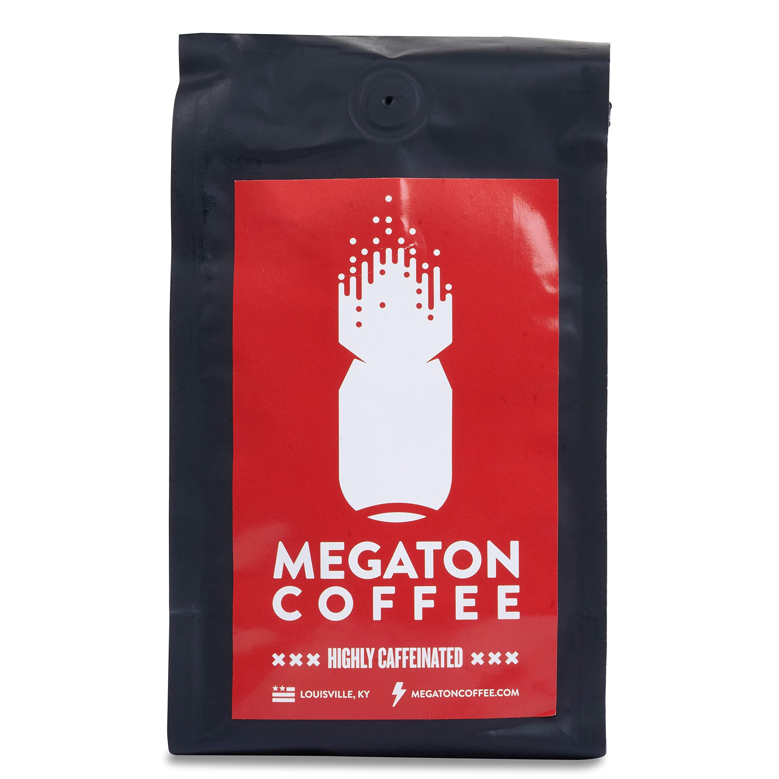 Megaton Coffee, The Small Batch High Caffeine Coffee for Top Performance. (Ground Coffee) |Strong Coffee for Natural Energy|