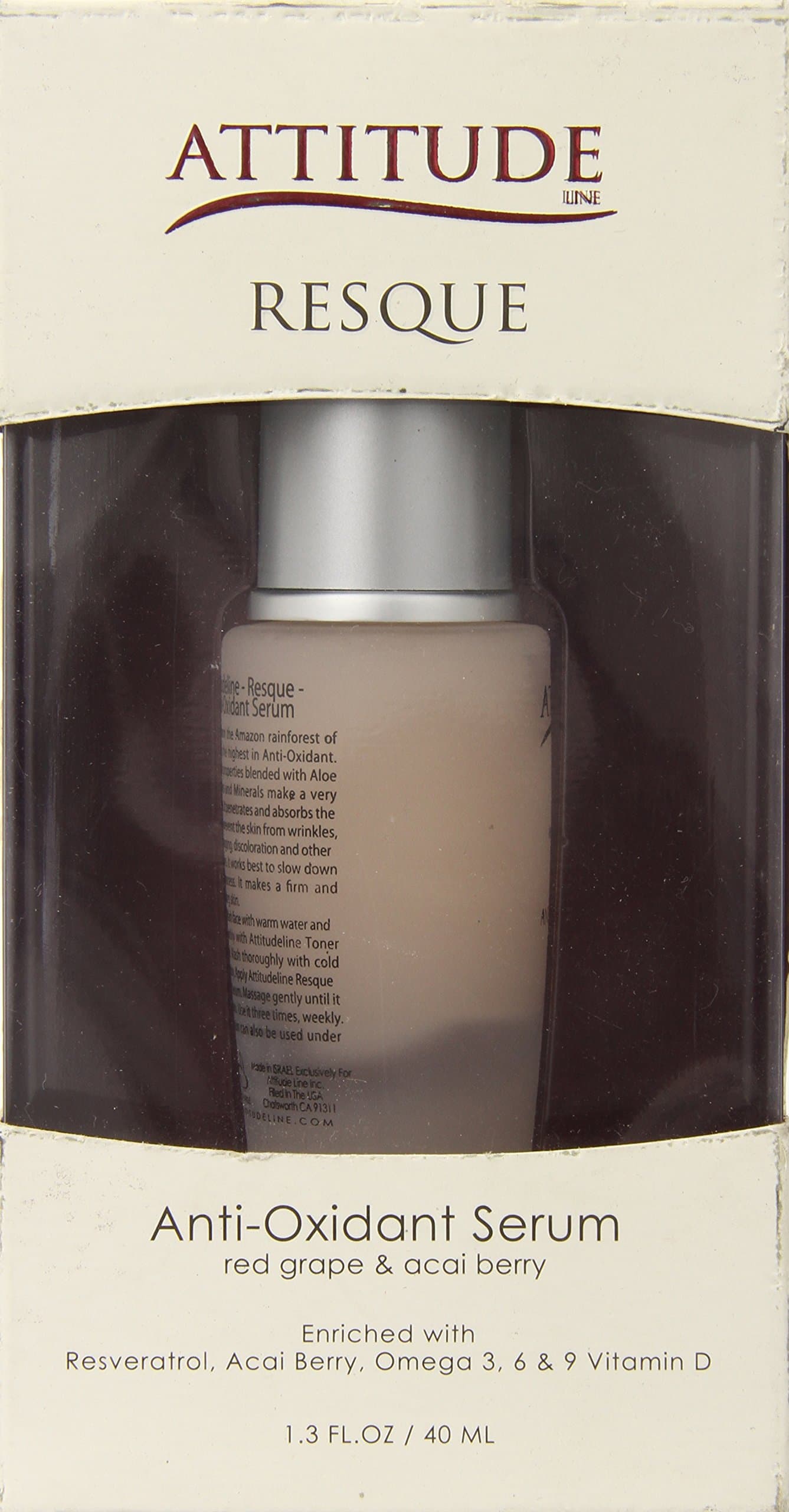 Attitude Line Resque Eye Serum, 4-Ounce