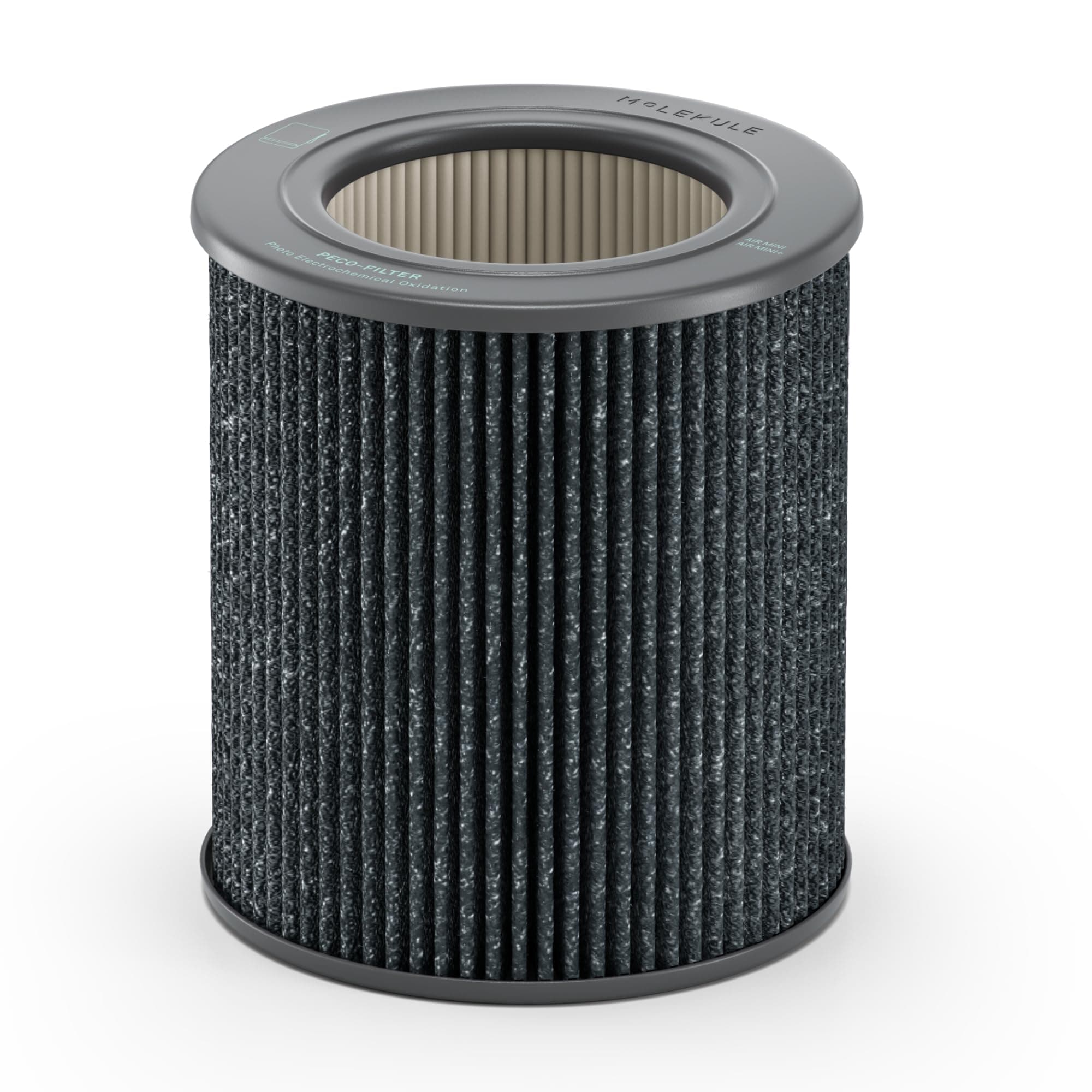 Molekule Mini/Mini+ Air Filter - Authentic Molekule Air Purifier Filter Replacement - PECO-HEPA Tri-Power Technology - Captures & Destroys Pollutants - Advanced Smoke Filtration