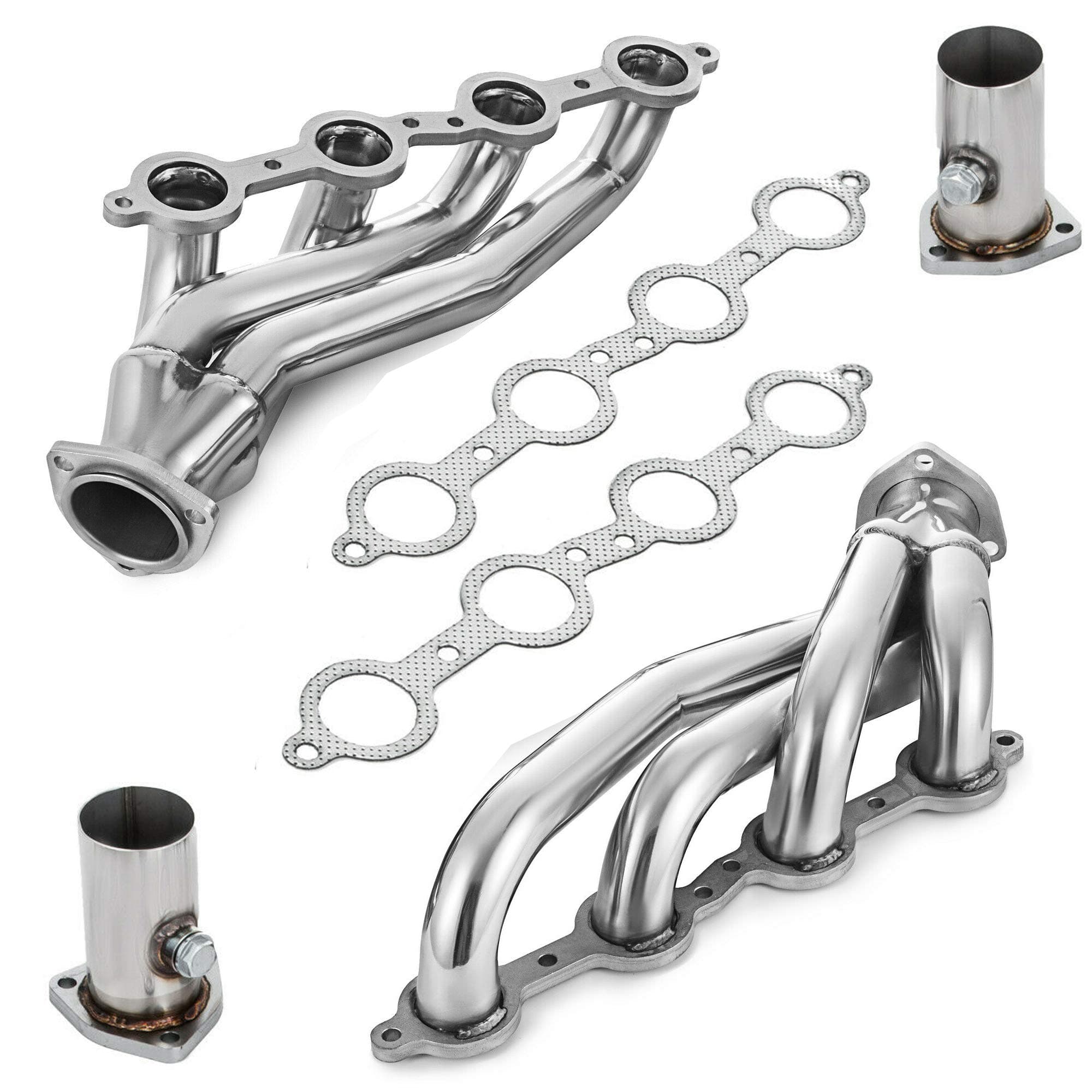 Conversion Swap Headers C-10 LS FOR Chevy GMC Chevrolet Camaro Caprice Silverado Pickup Truck LS1 LS2 LS3 LS6 LS7 4.8L 5.3L 5.7L