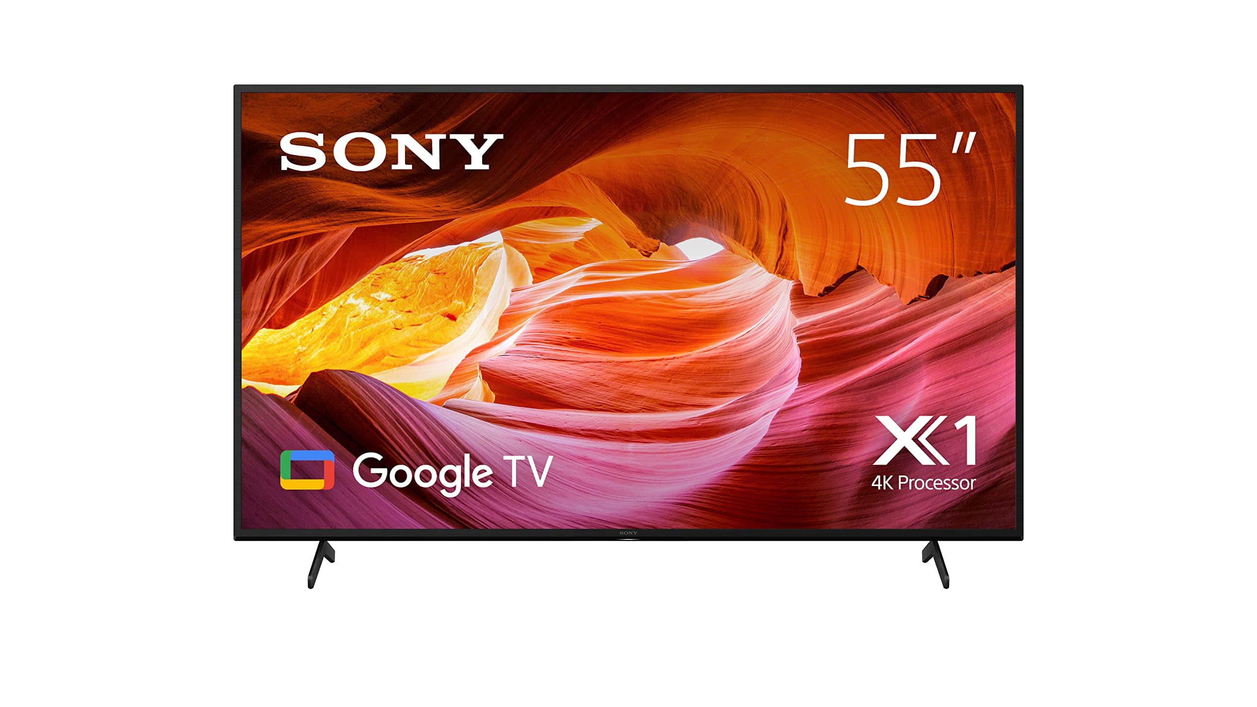 BRAVIA 55 Inch TV 4K UHD High Dynamic Range Smart Google TV - KD-55X75K - UAE Version