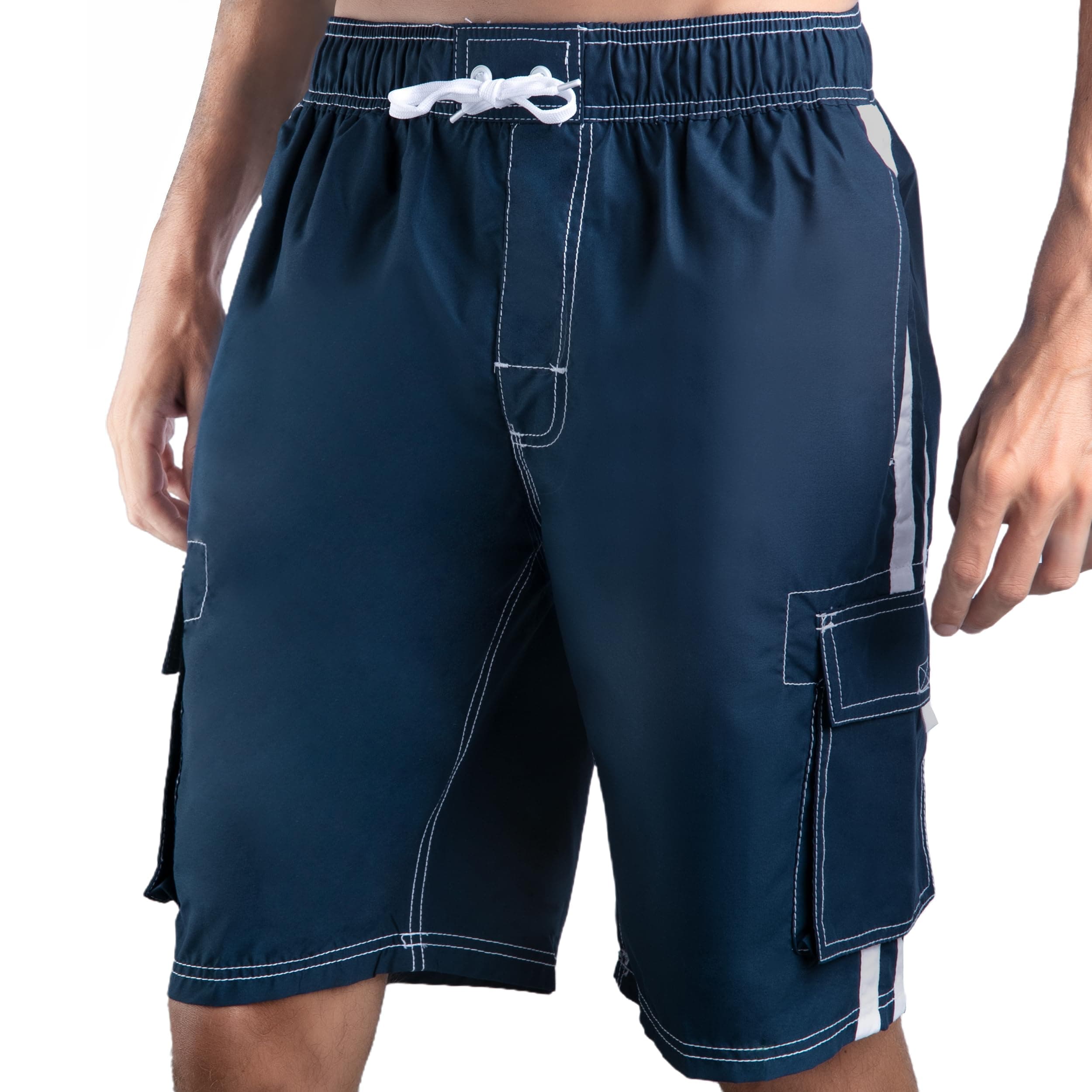 Mens Barracuda Swim Trunks (Regular & Extended Sizes)
