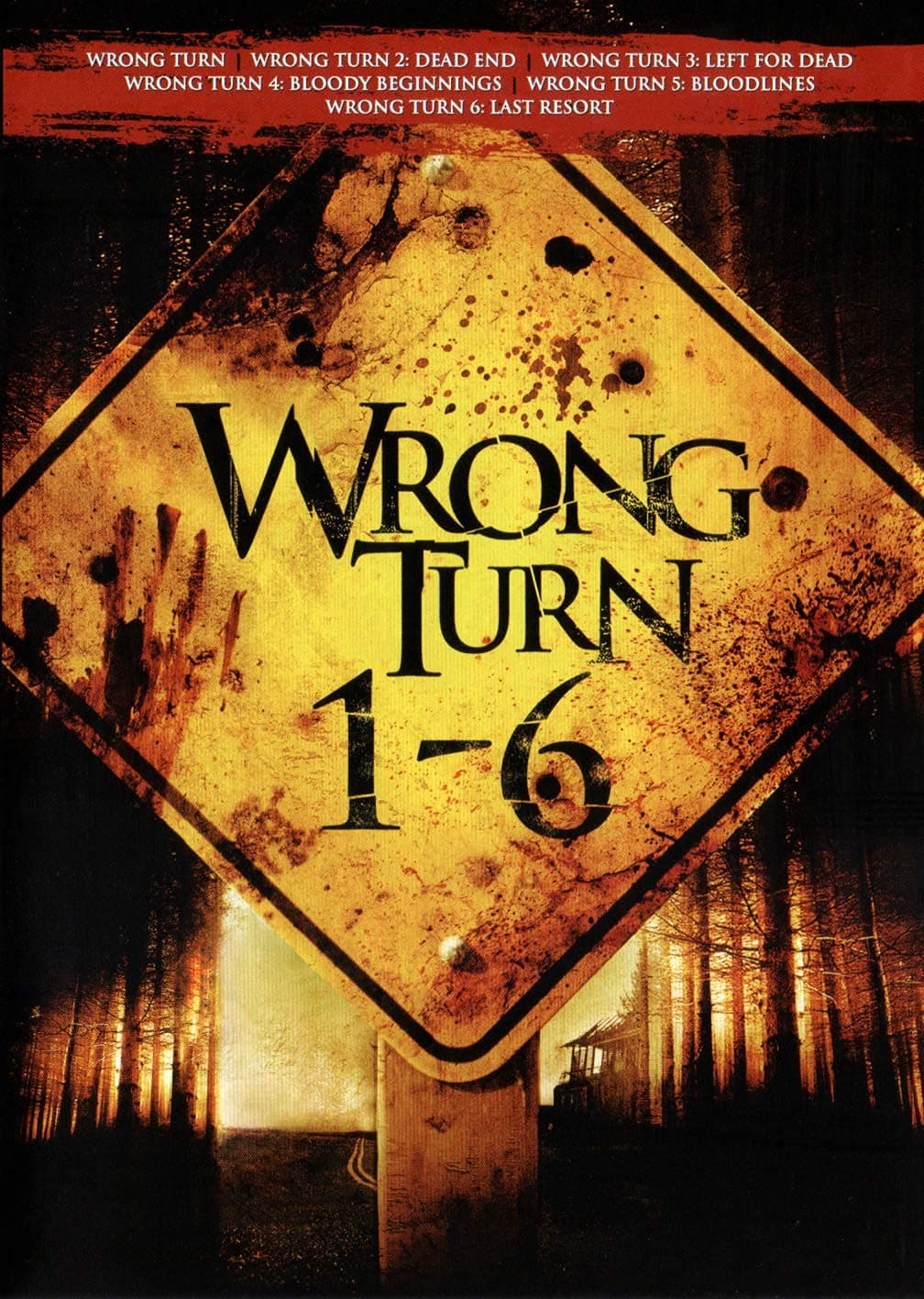 Wrong Turn: Complete 6-Movie Collection [DVD]
