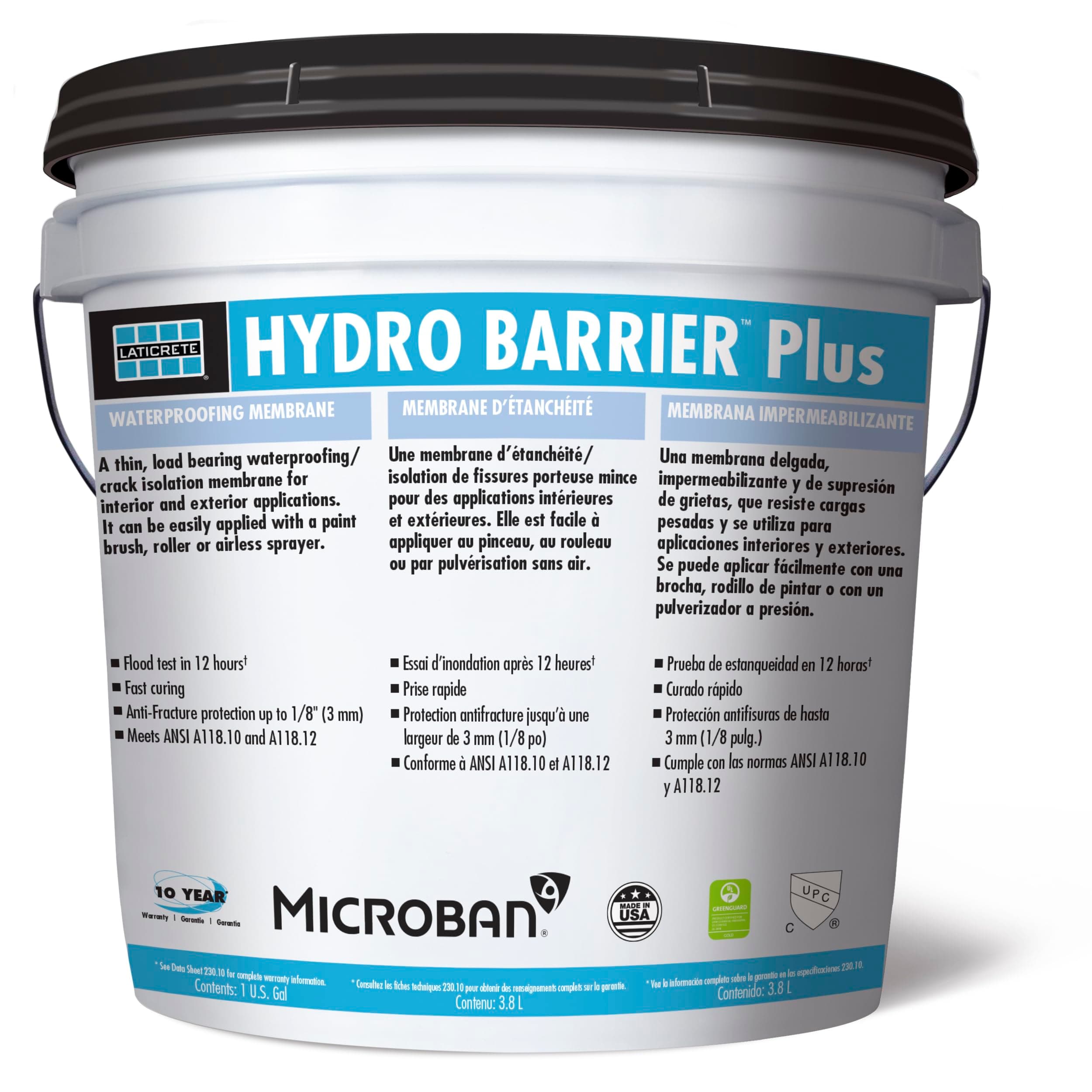 LATICRETE Hydro Barrier Plus Waterproofing 1 Gallon
