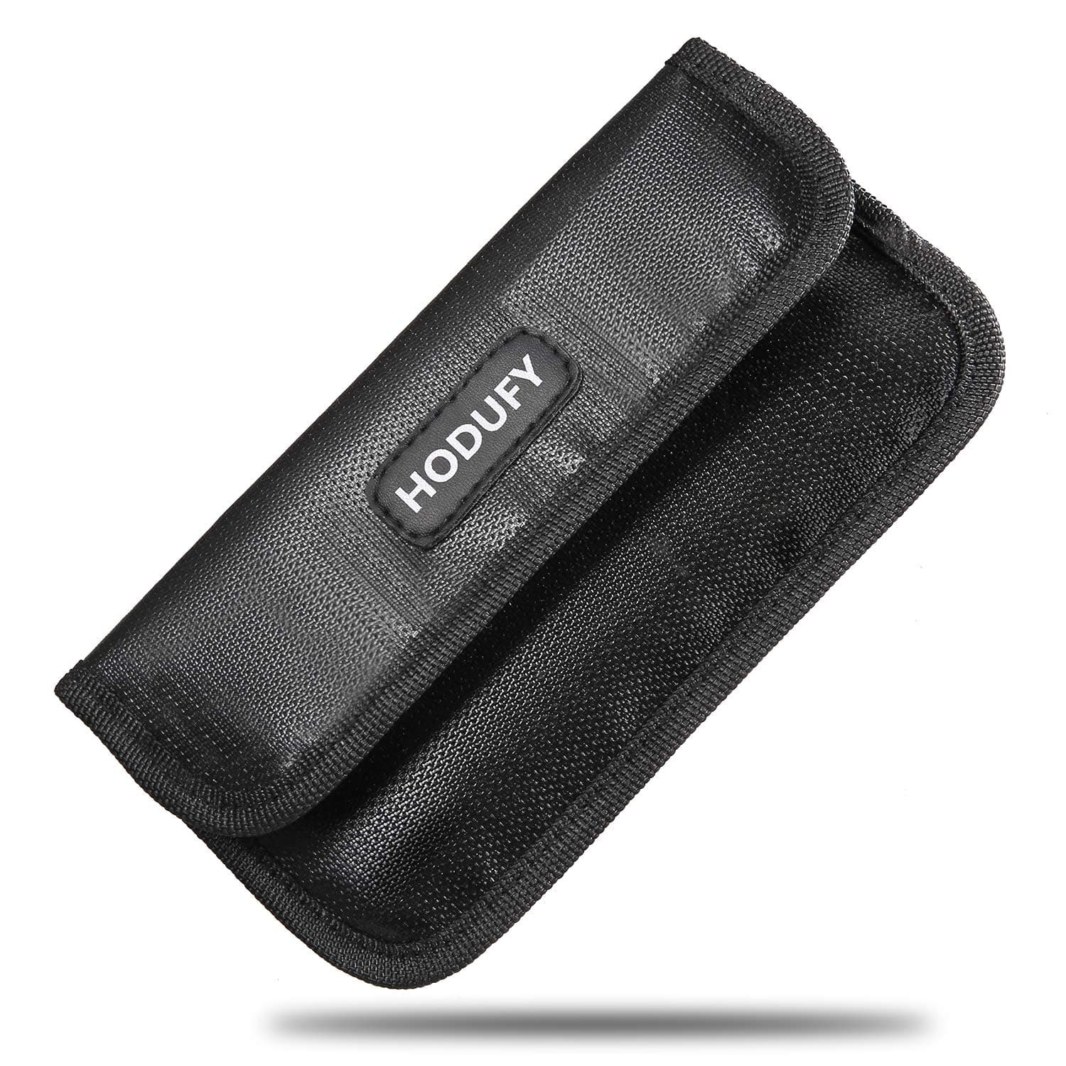 5 Pack Faraday Bags, Faraday Cage, Fireproof & Waterproof Faraday Key Fob Protector, Cell Phone Signal Jammer, Car RFID Signal Blocking (Black)