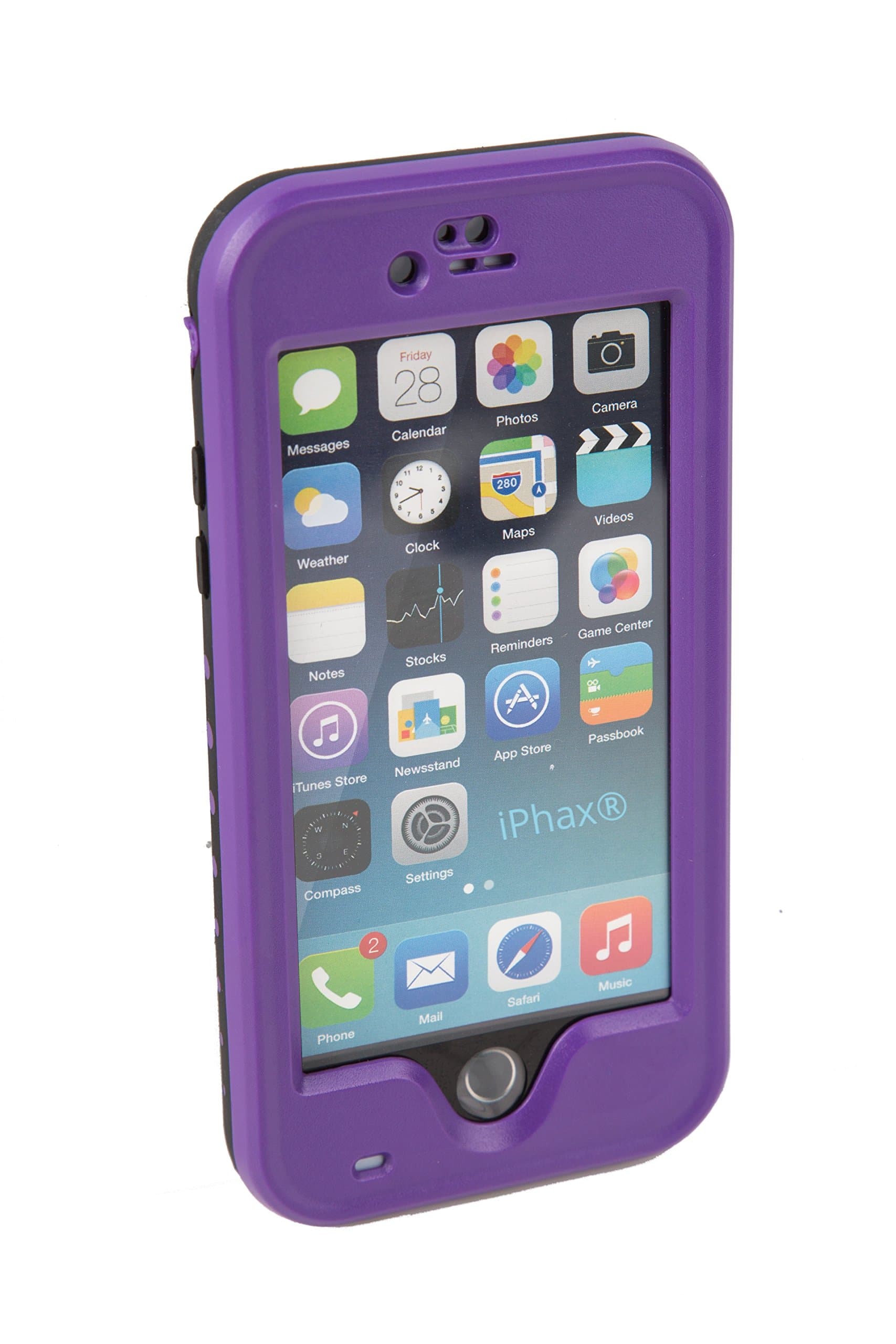 iPhax Waterproof Shockproof Snowproof Dirtproof Durable Full Sealed Protection Case Cover for iPhone 6 [4.7 inch]
