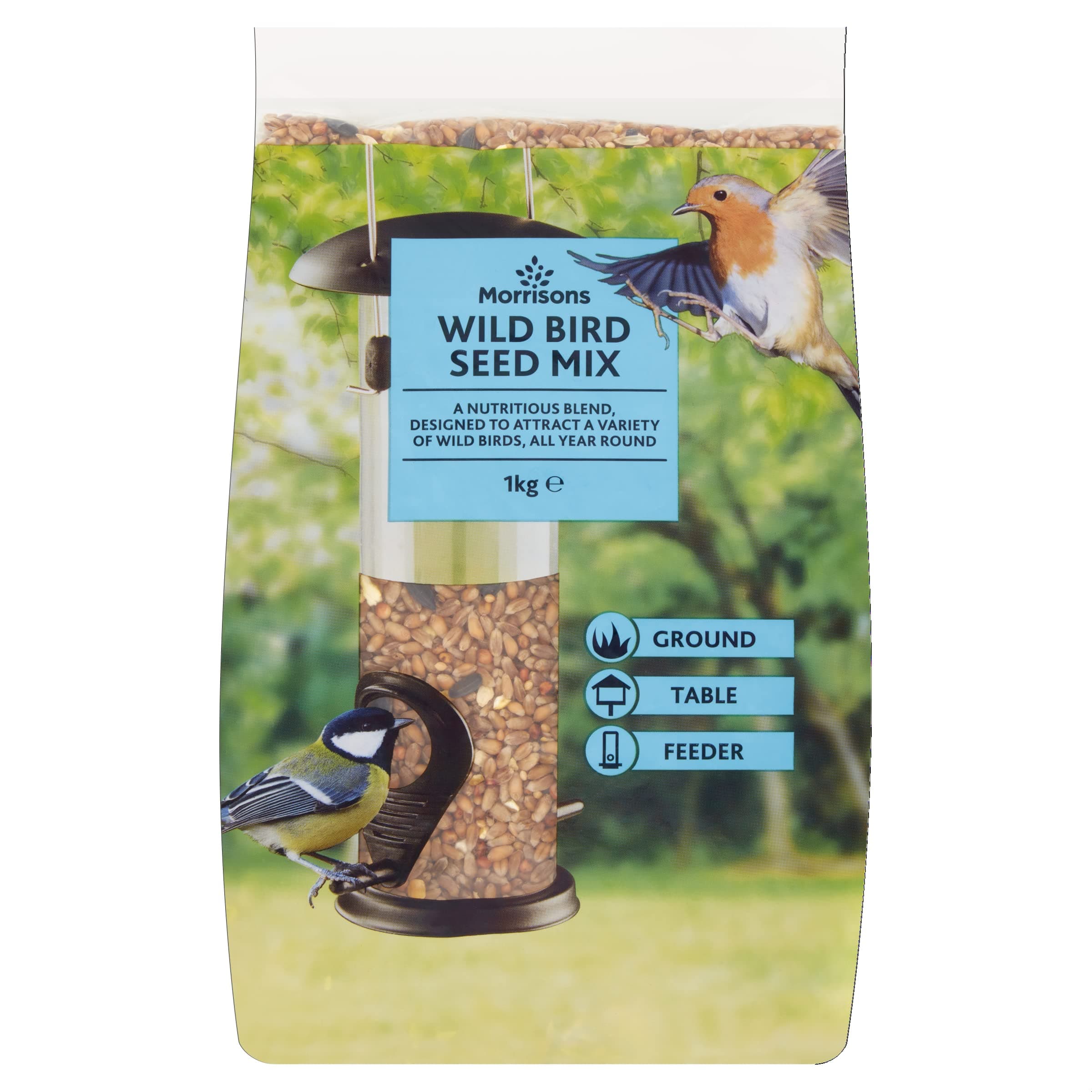 MorrisonsWild Bird Seed 1kg