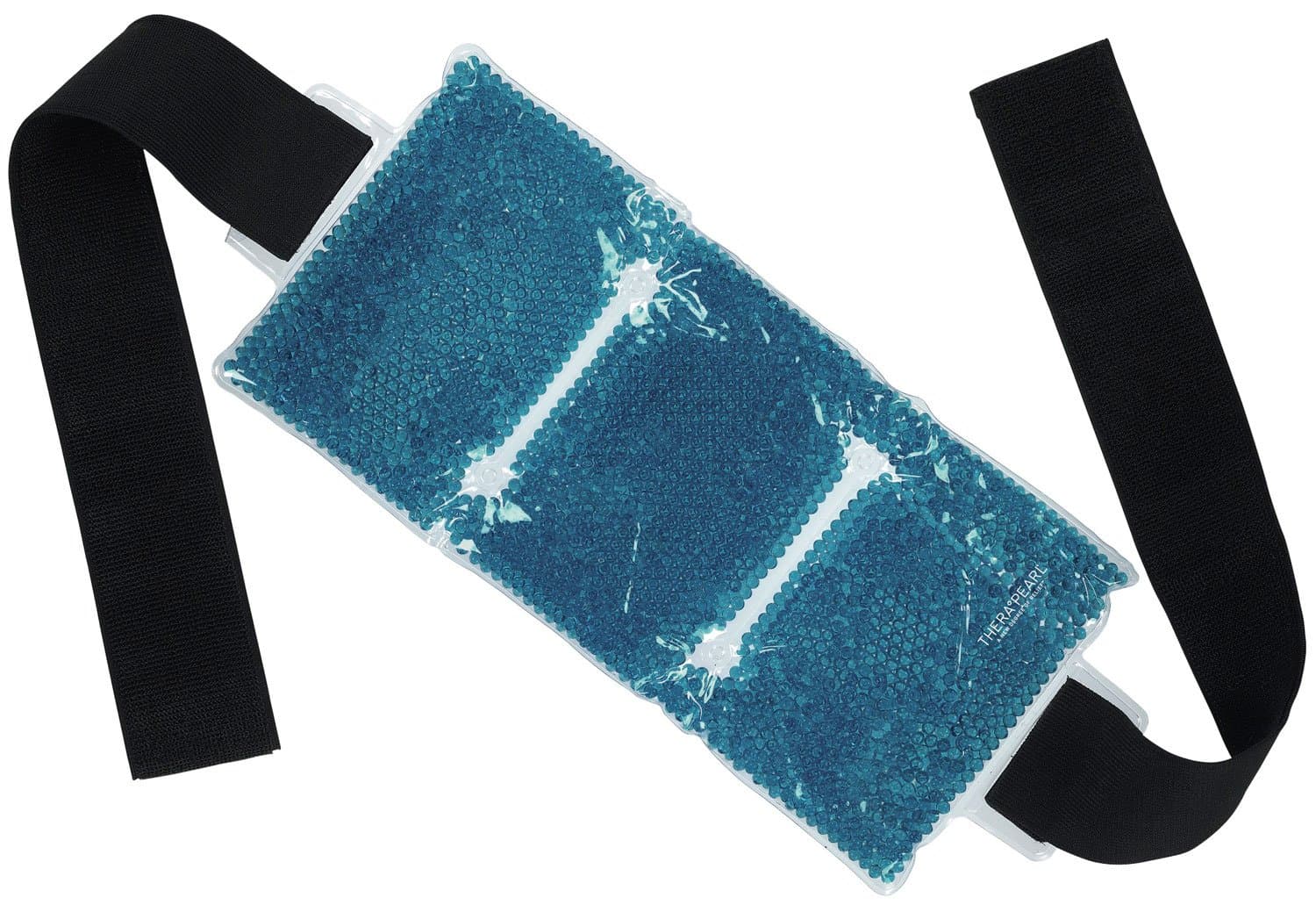 Color Changing Hot Cold Pack - Reusable Wrap with Strap & Gel Beads, Ice Bag for Lower Back Pain Relief, Non Toxic Flexible Hot & Cold Compress for Swelling, Sports Injuries