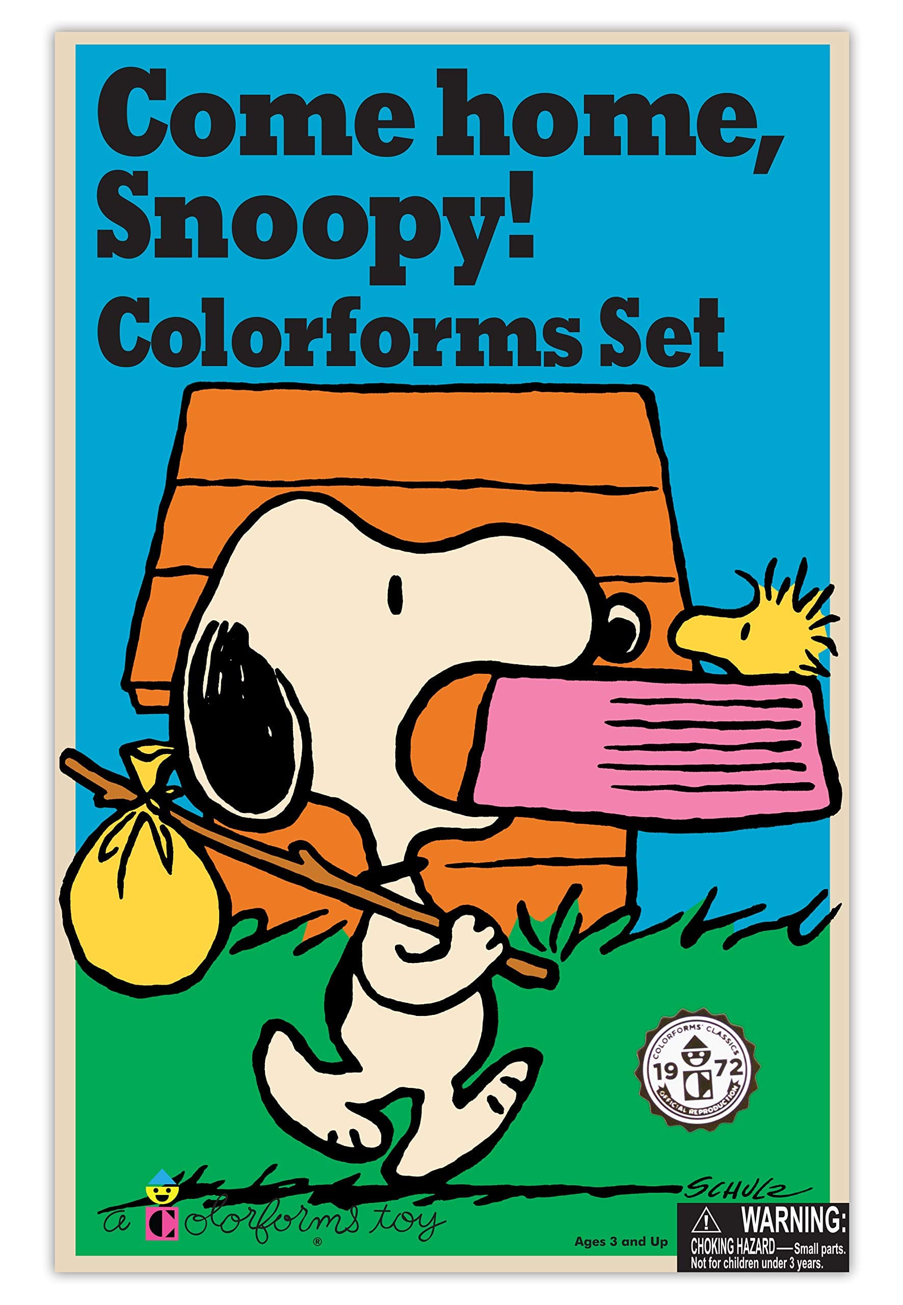 Colorforms Classics Come Home Snoopy, Blue (2112Z)