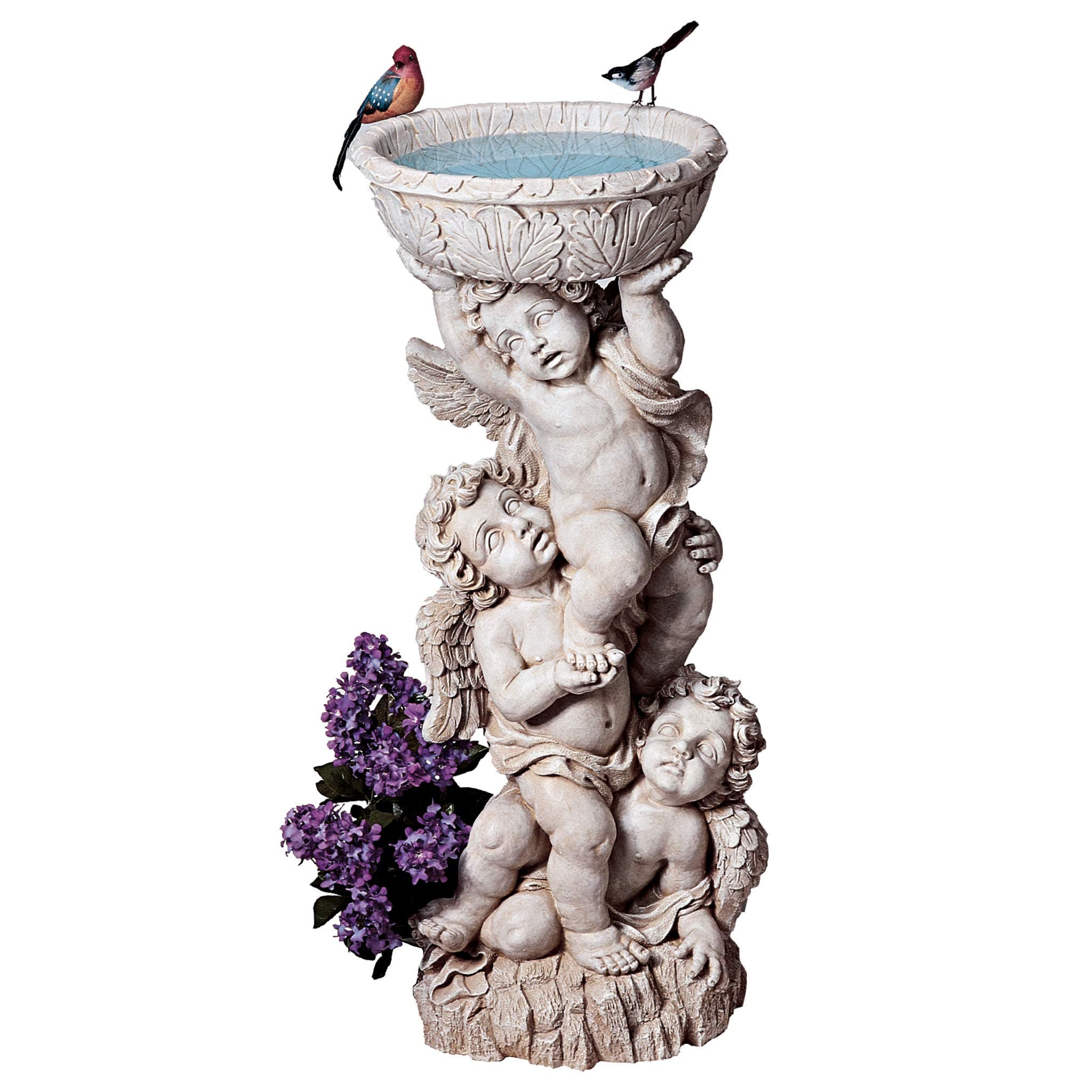 Design Toscano 3 Cherubs with Urn Statue