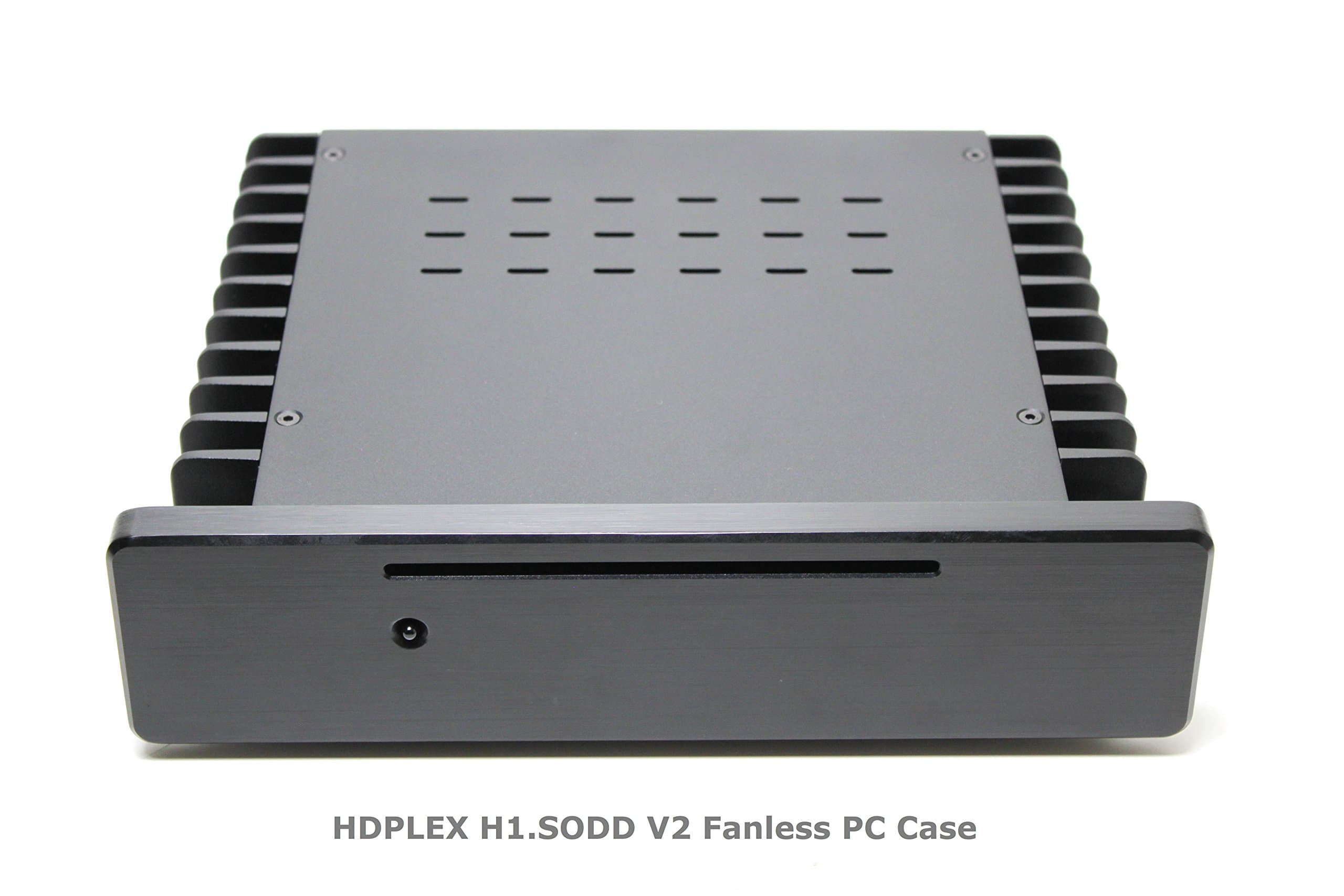 H1.SODD V2 Fanless Aluminum Computer Case-Black