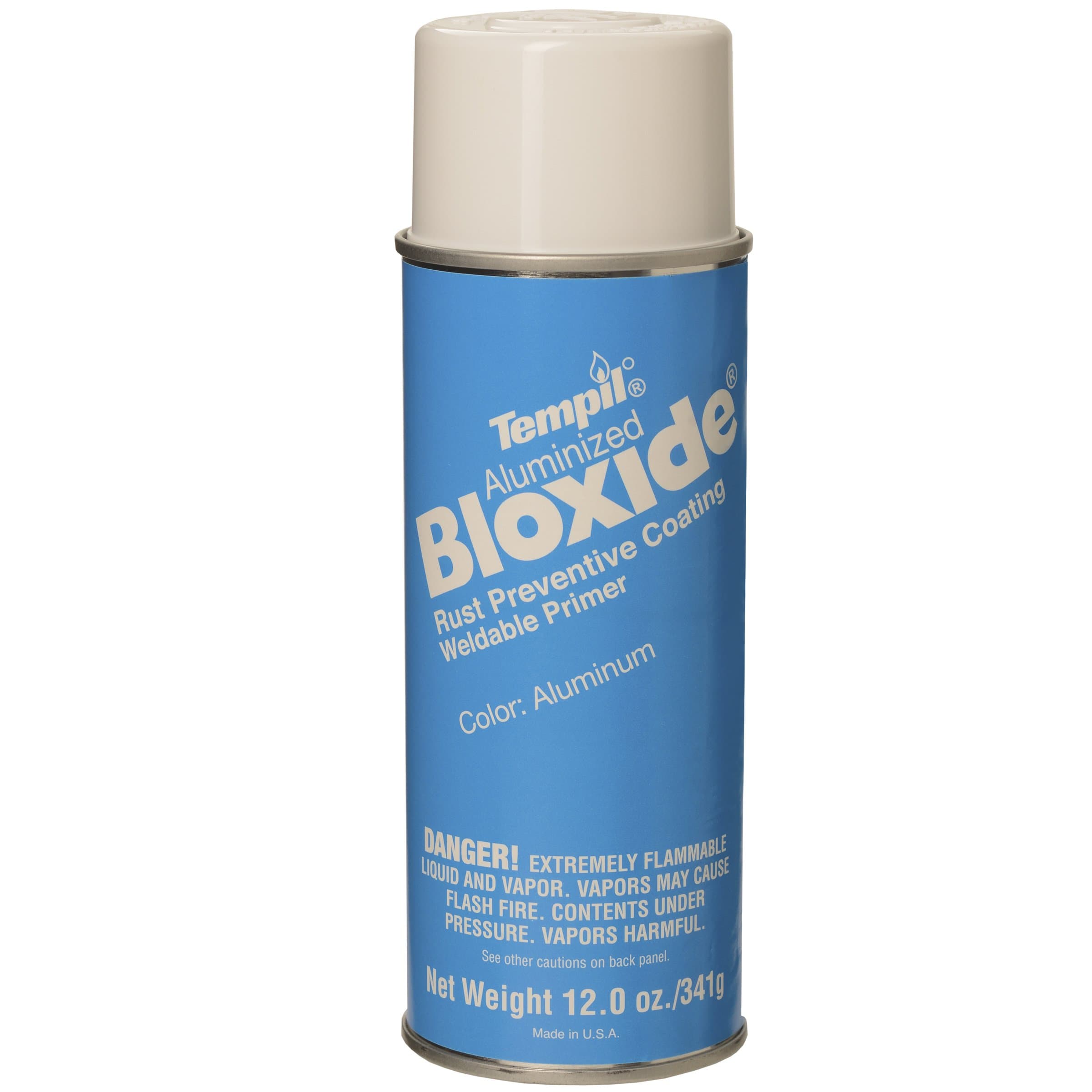 24104- Bloxide Weldable Primer With a Unique Aluminum-Based Formula That Eliminates Cleaning or Removal Before Welding -12 oz. Aerosol Can