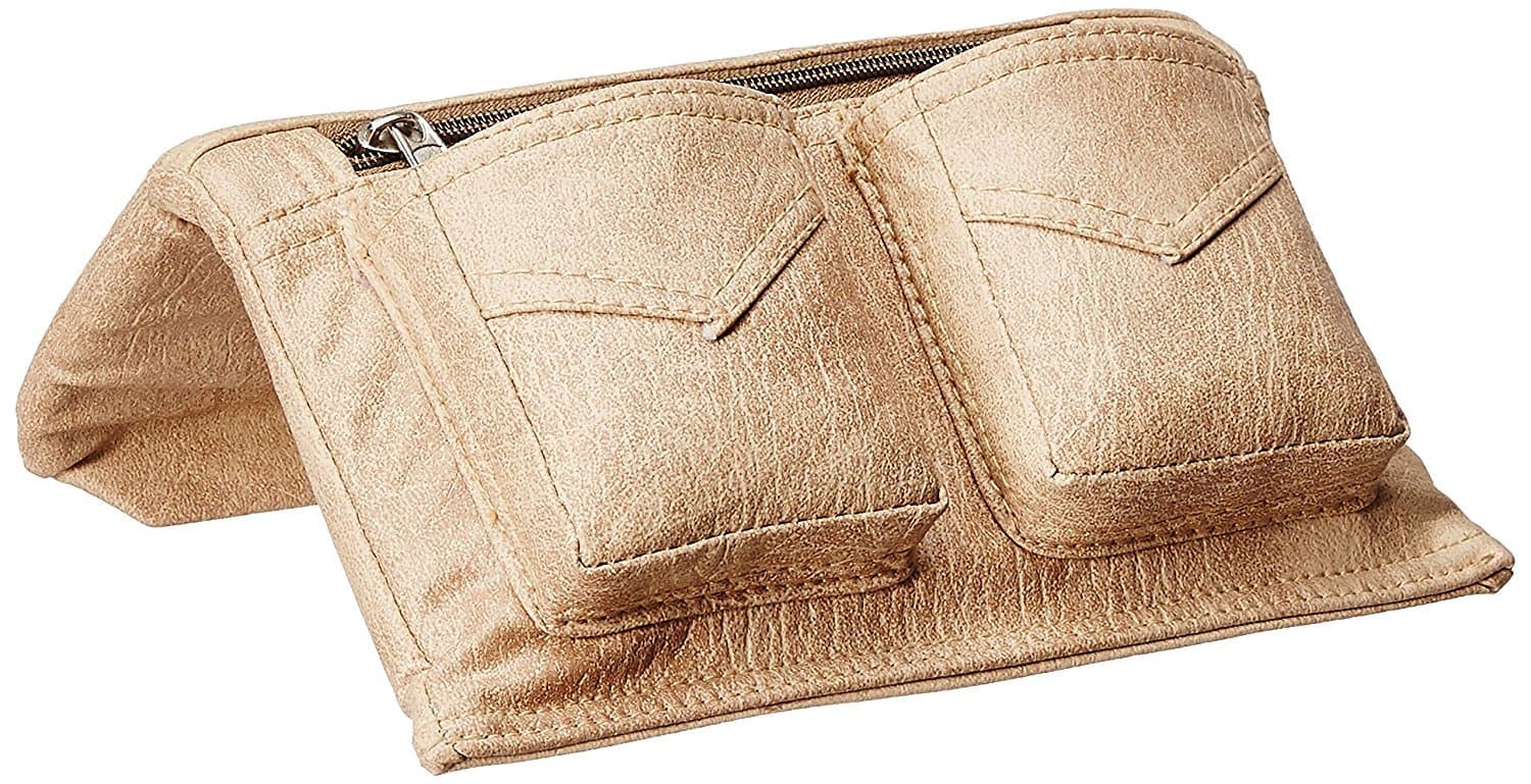 AUTOREST Side Window Armrest Mobile Holder (Beige, Small)