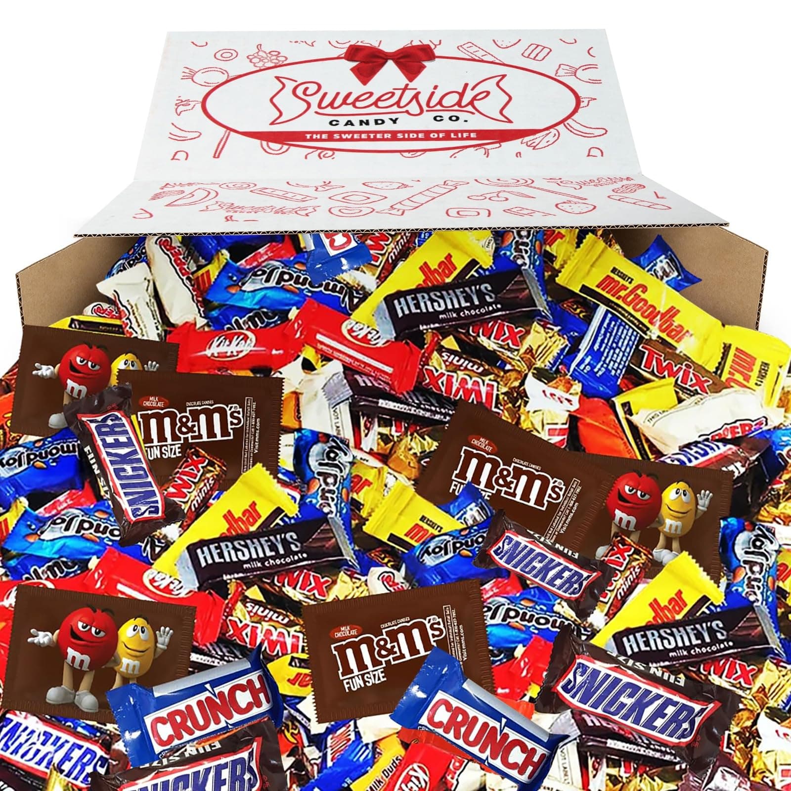 Chocolate Candy variety pack - Bulk 5 pound, Assorted Bulk Chocolate Mix, Office Candy Assortment for Birthday Party, Holiday, Easter, Kids, College Students & Adults.
