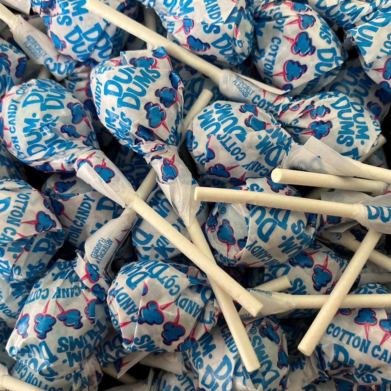 Dum Dums Lollipops (Cotton Candy, 35 Count)