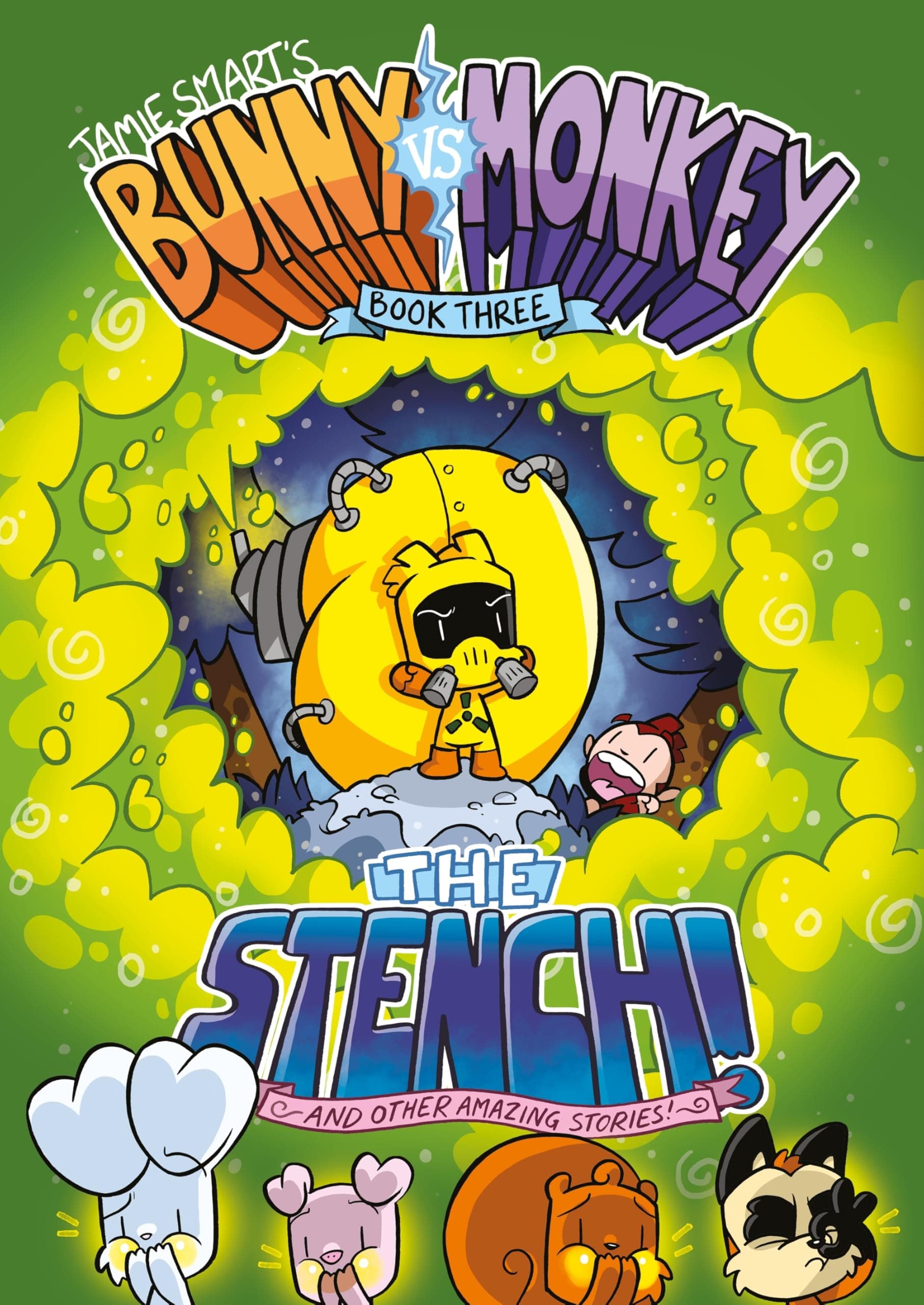 Bunny vs Monkey 3: The Stench Paperback – 7 July 2016