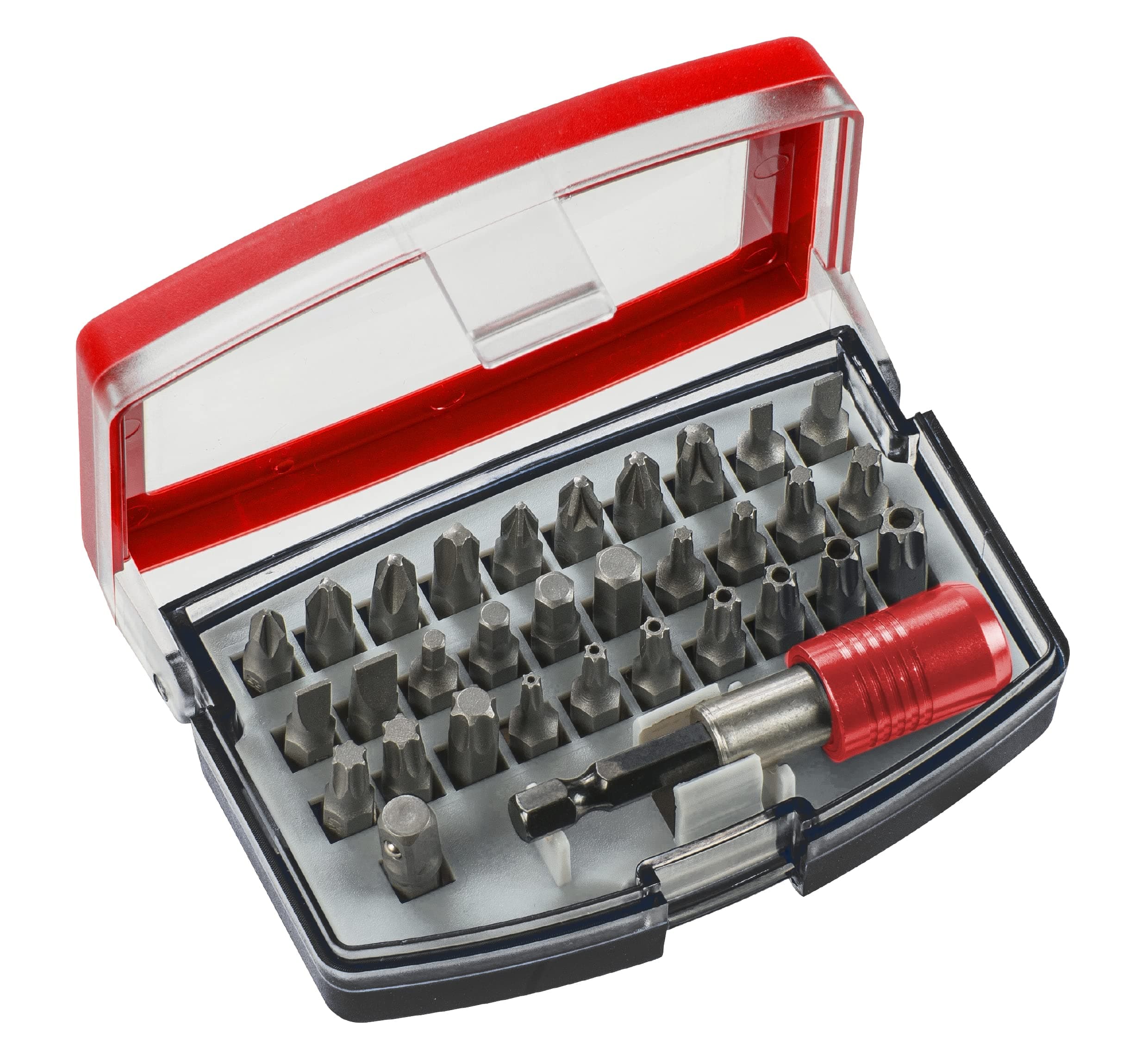 Kwb Bit-Set Bitbox with Bit Holder - 32 Pieces Incl. 44652 Inch Hexagonal Shank According to ISO 1173 and C 44626 Form