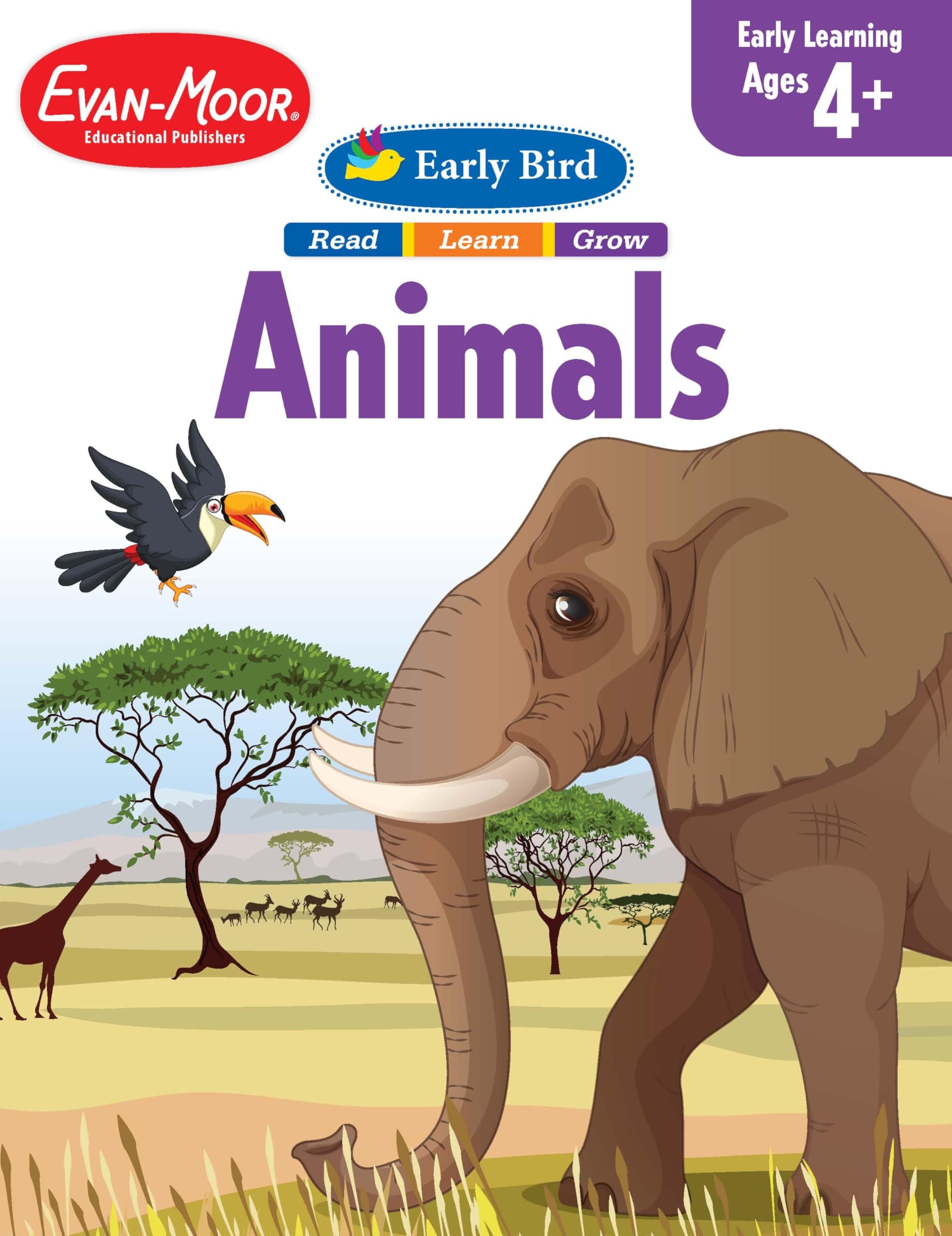 Early Bird: Animals, Age 4 - 5 Workbook