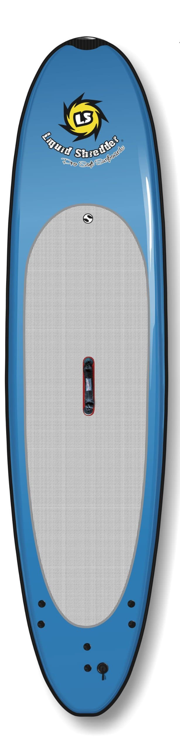 Liquid Shredder Paddleboard Softboard, Blue, 9-Feet