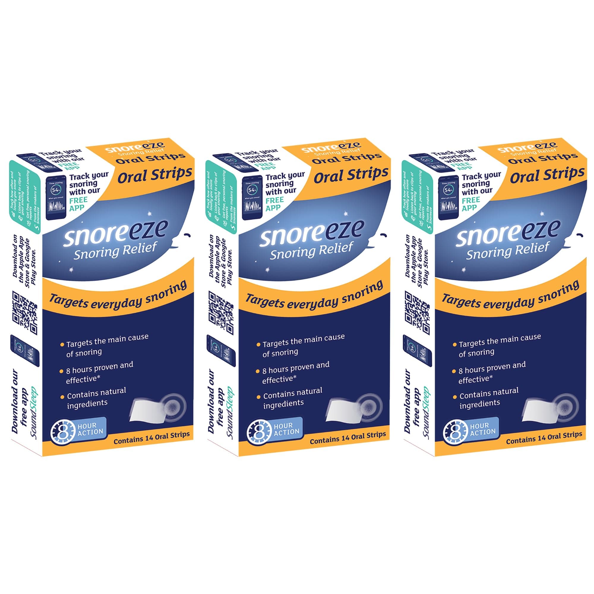Triple Pack - Oral Strips 14's
