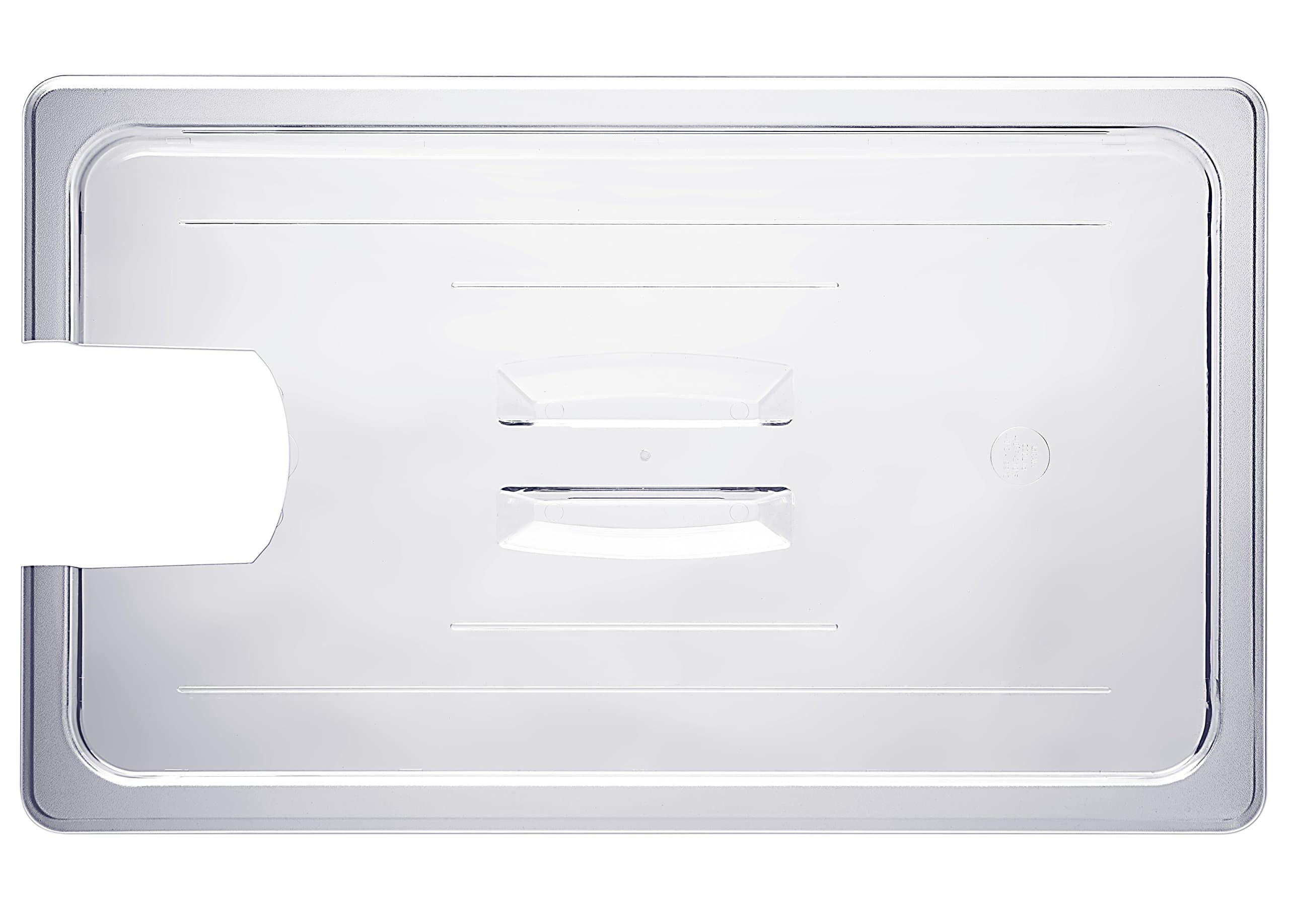 Large - Fits LIPAVI C20 Container , PolyScience Creative : C20L-PCR Lid for LIPAVI C20 Sous Vide Container, with cut-out for the PolyScience Creative immersion circulator