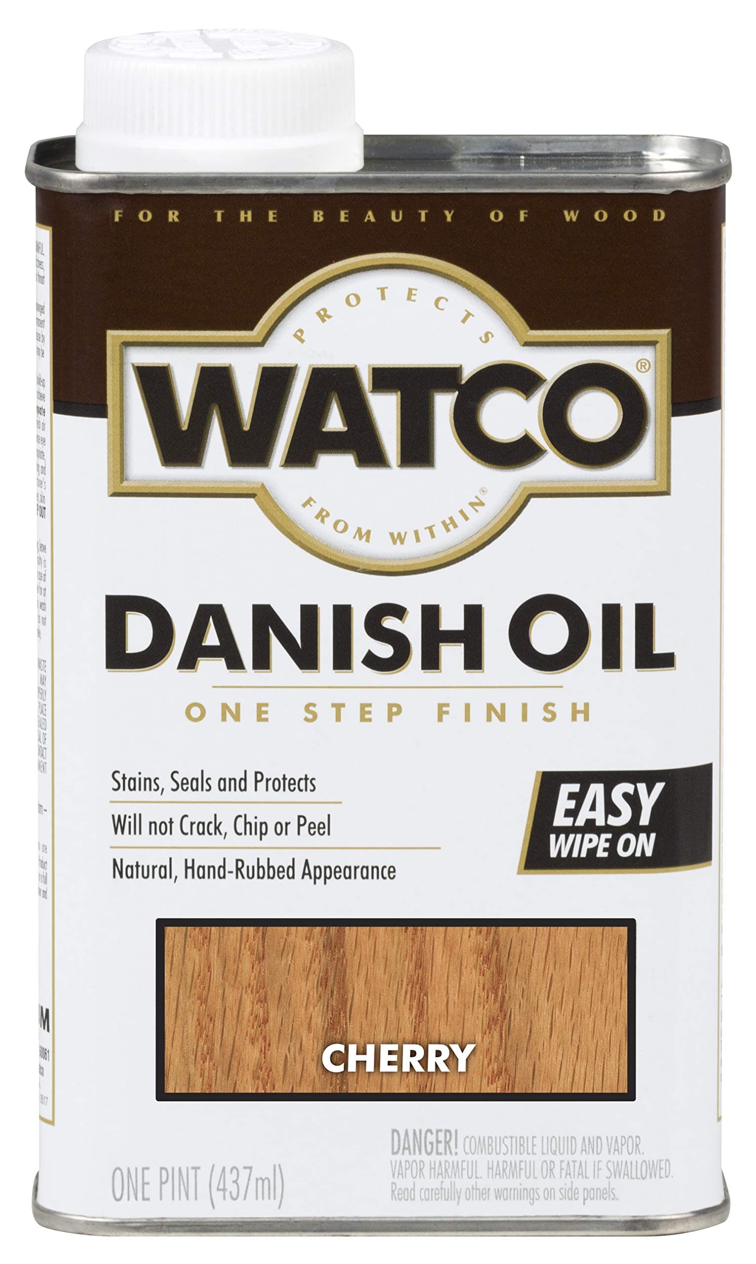 Rust-Oleum65251 Danish Oil, Pint, Cherry