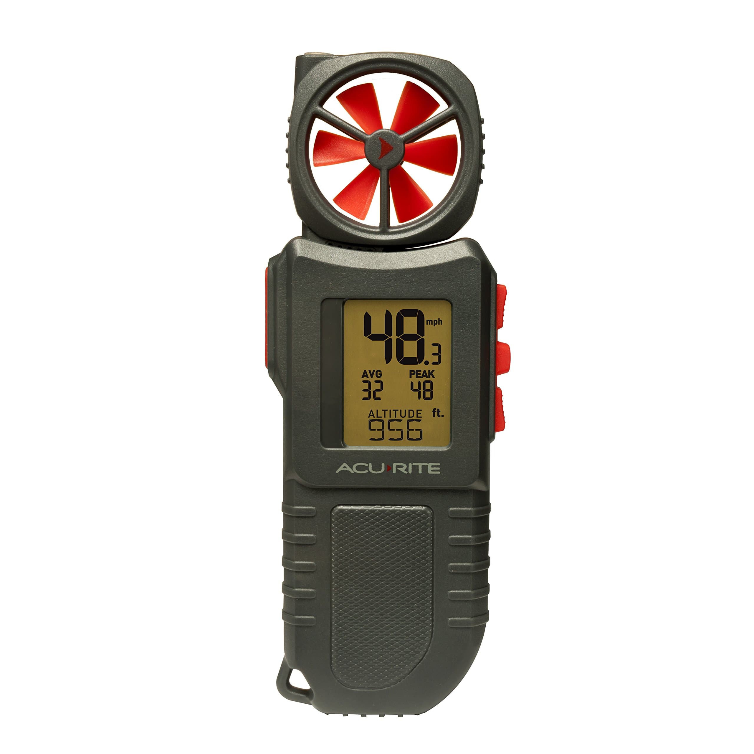 AcuRite 00256M Portable Anemometer with Inspection Light